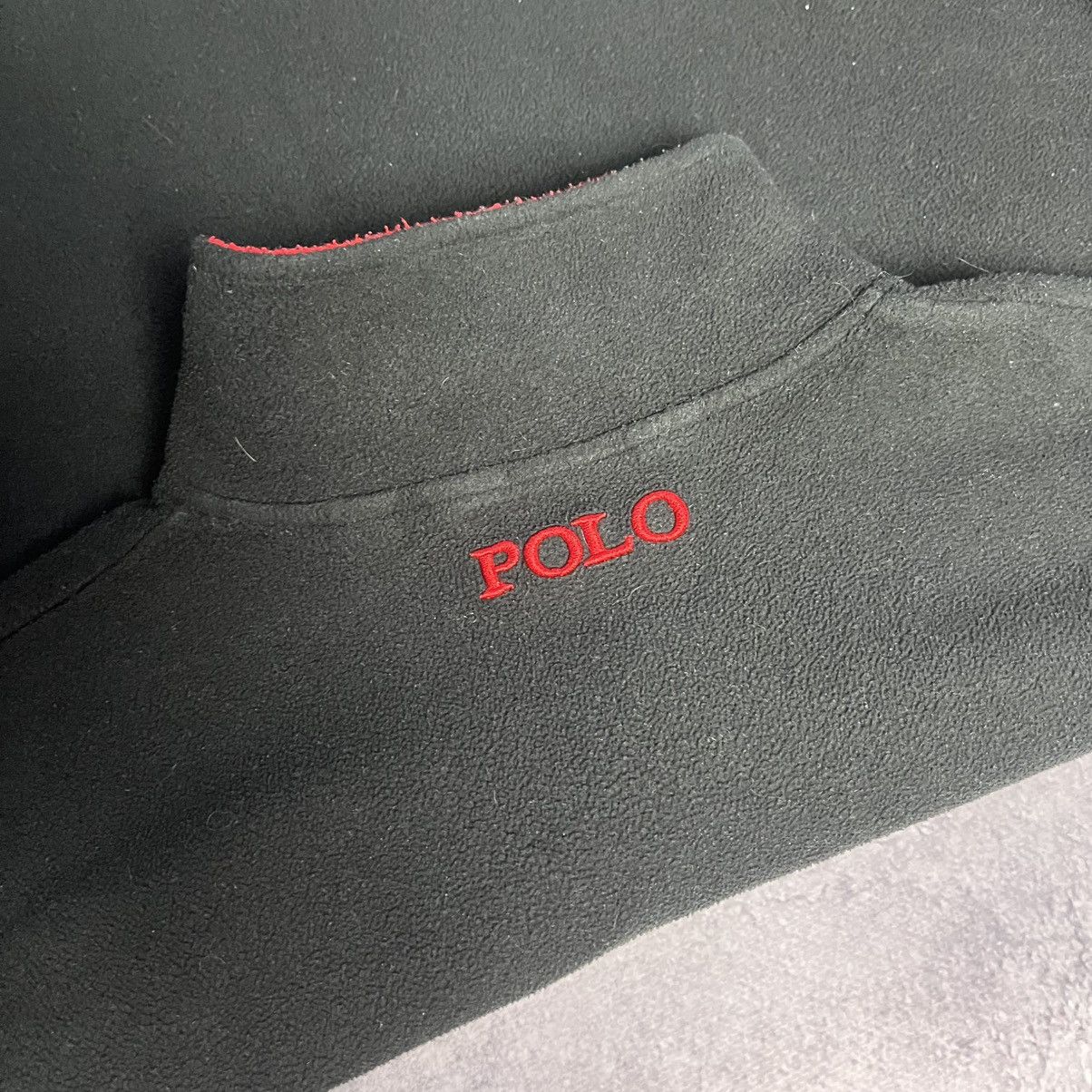 Polo Ralph Lauren Vintage Polo Golf Ralph Lauren Black 1/3 Zip Fleece Y2K Size US M / EU 48-50 / 2 - 10 Thumbnail