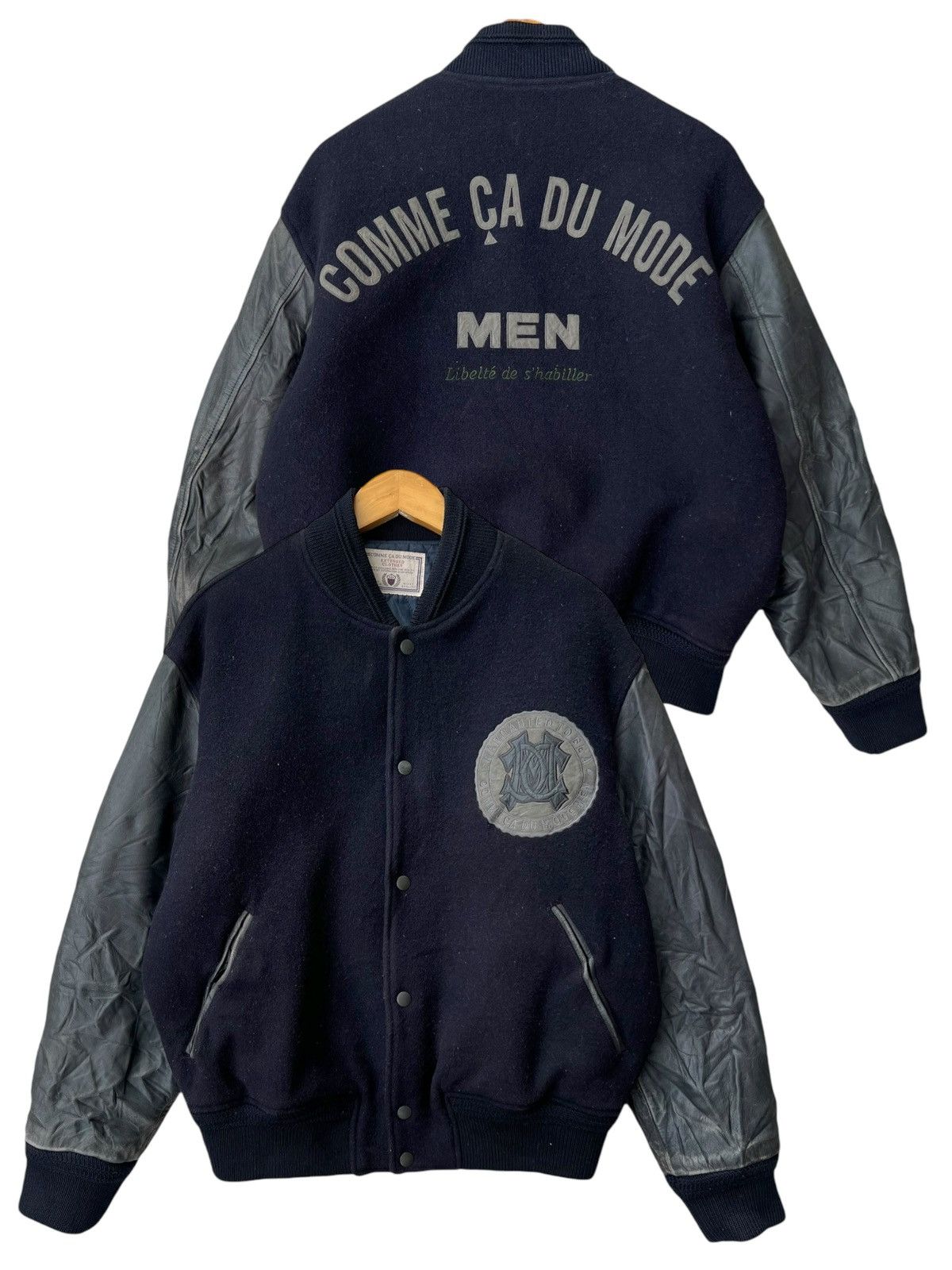 COMME CA DU MODE - もり COMME CA DU MODE MEN nylon zip up shirt | no shape