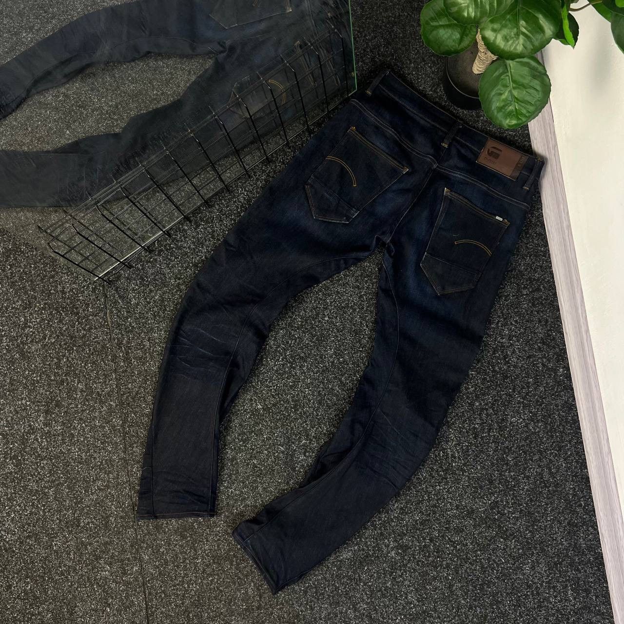G-Star G Star Raw ARC 3D Slim Denim Pants Jeans Double Knee Japan Size US 31 - 1 Thumbnail
