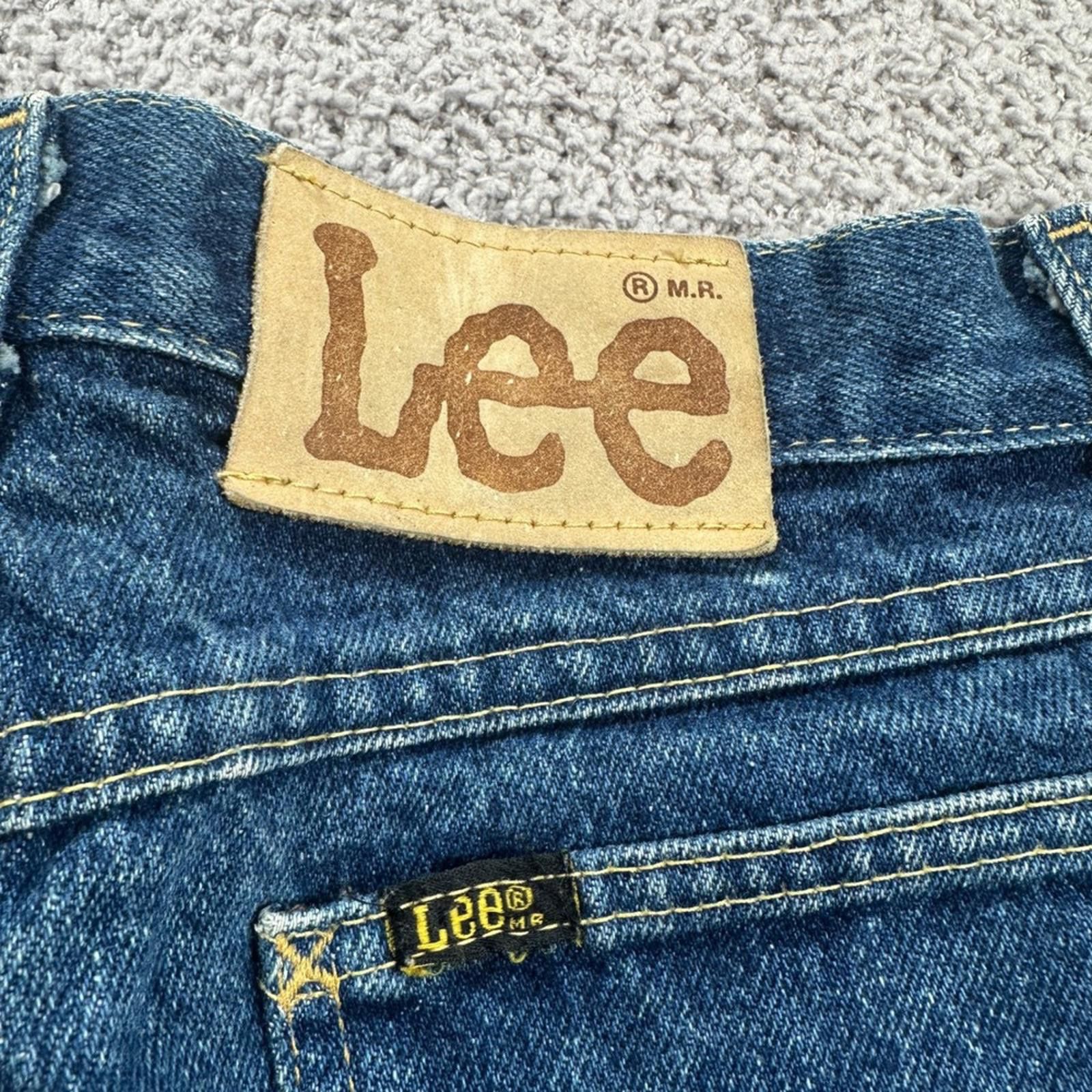 Lee Vintage Lee Made in USA Womens Jeans 14 L Medium Wash High Size 36" / US 14 / IT 50 - 7 Thumbnail