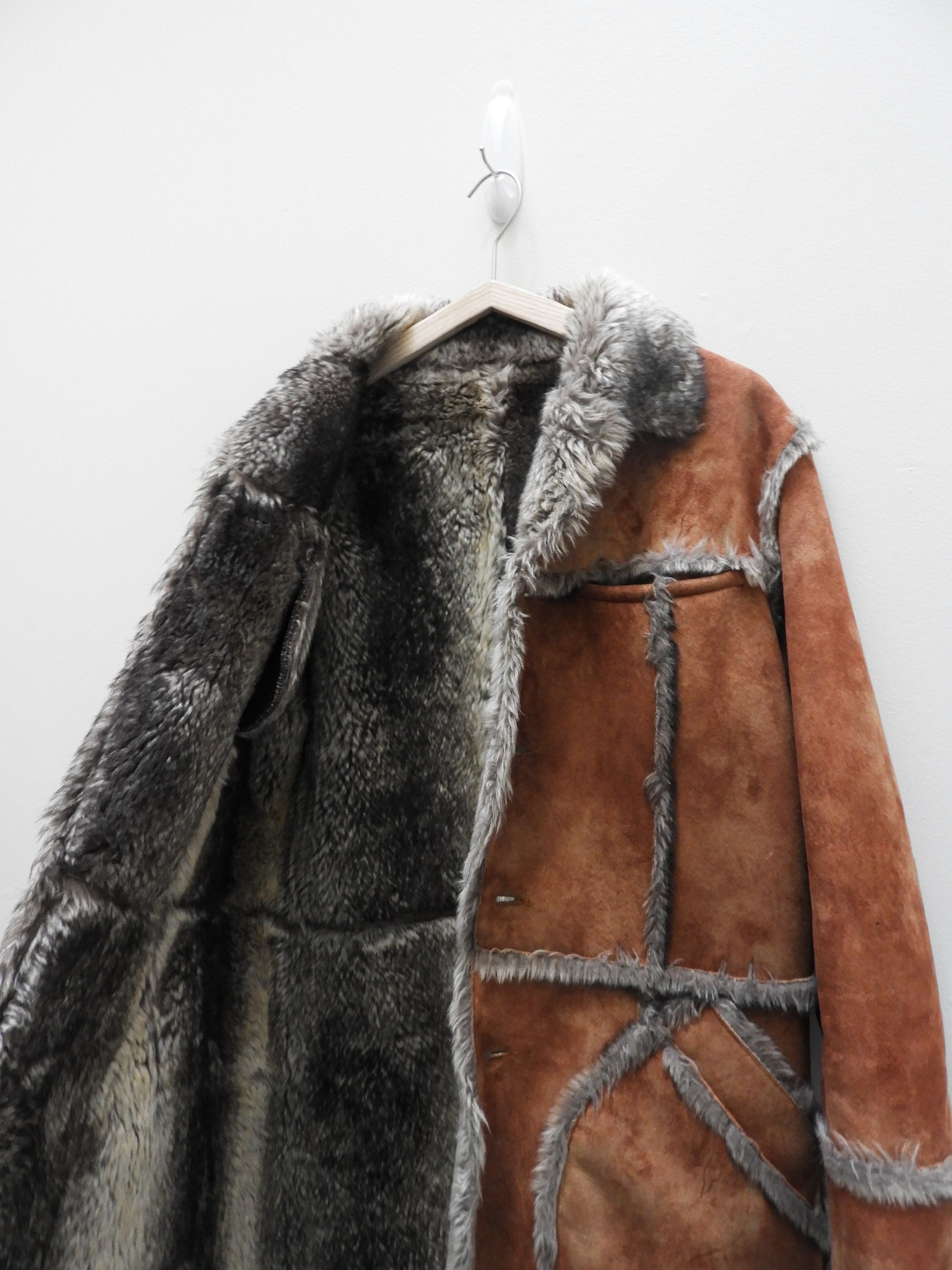 291295=Homme 291295 = Homme Fur Coat Size US L / EU 52-54 / 3 - 2 Thumbnail