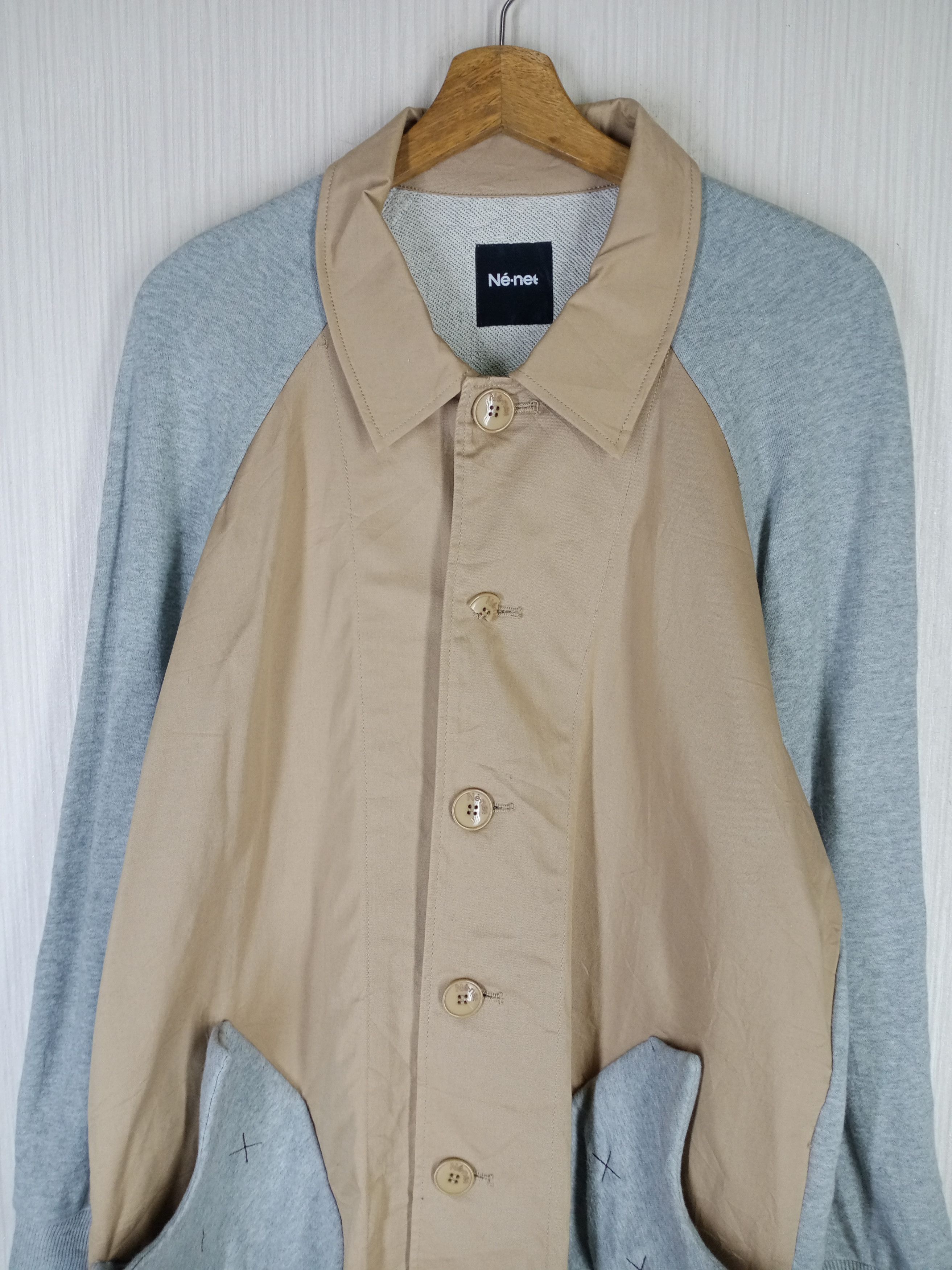 Ne-Net Rare Vintage Ne Net Issey Miyake Jacket Size US L / EU 52-54 / 3 - 3 Thumbnail
