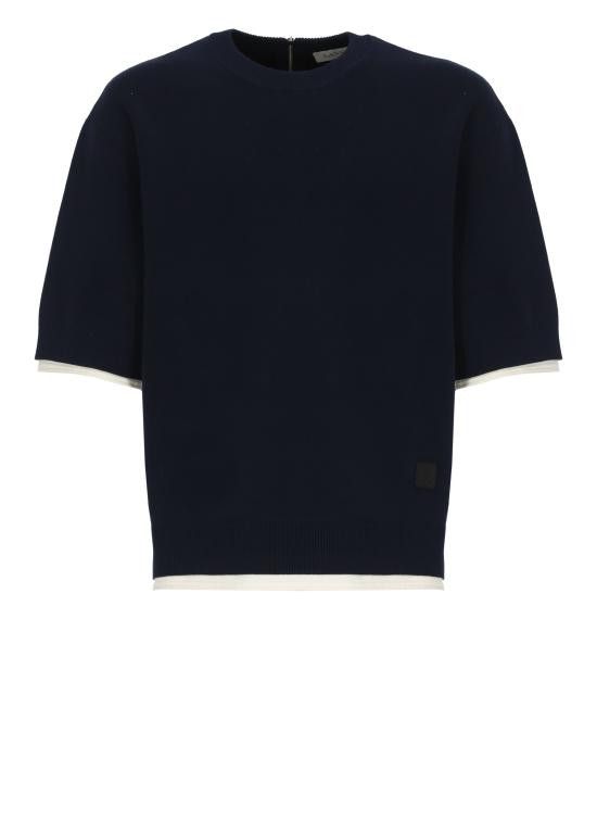 LANVIN Men Sweater RMTS0034 K062E2529 Blue
