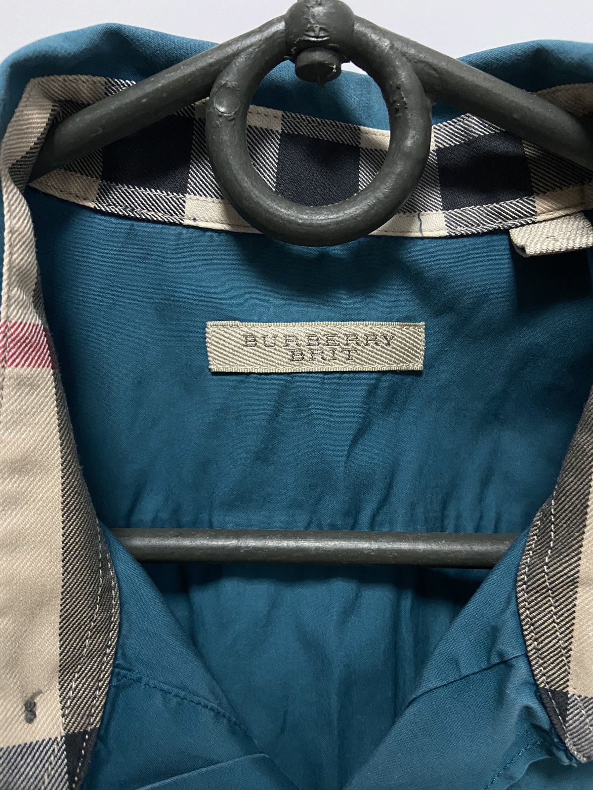 Burberry × Vintage Burberry Vintage Button Ups Classic Nova Check Small Logo Size US S / EU 44-46 / 1 - 4 Thumbnail