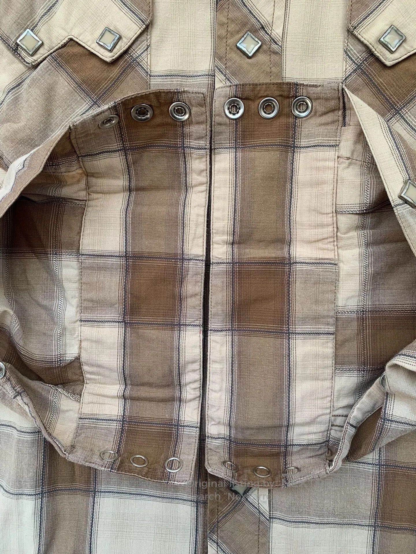RRL Ralph Lauren rrl vintage plaid western shirt. Size US S / EU 44-46 / 1 - 4 Thumbnail
