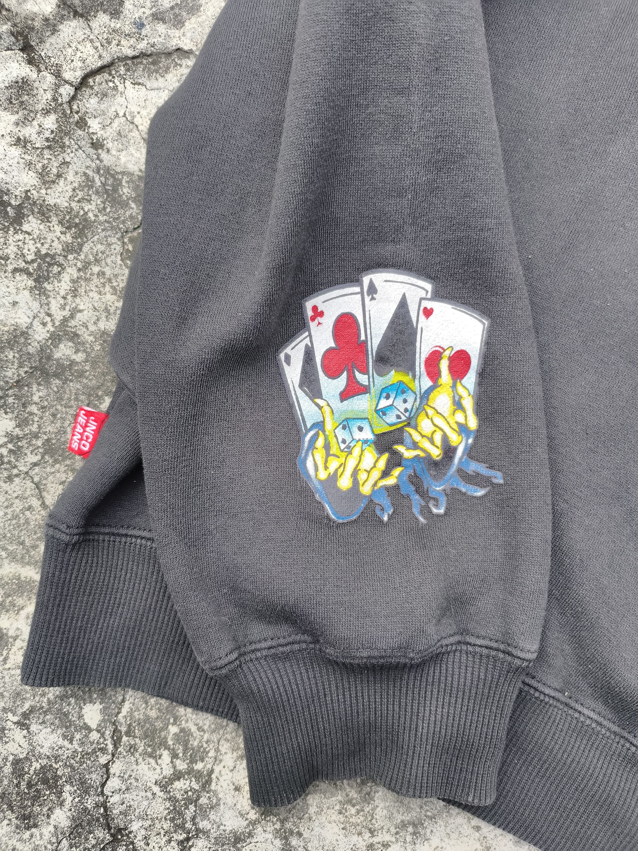 JNCO JNCO Grim Reaper Hoodie Size US XL / EU 56 / 4 - 7 Thumbnail