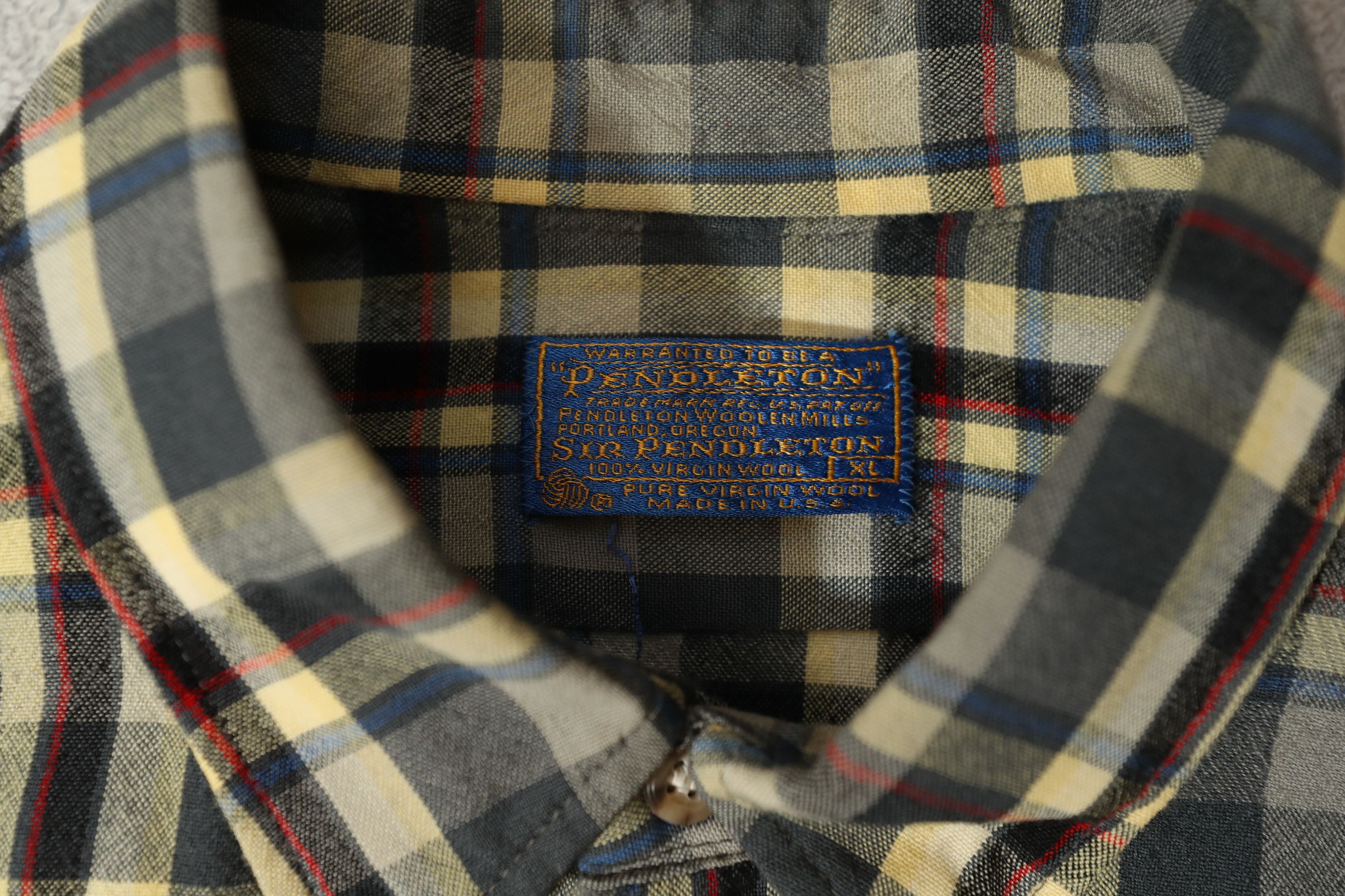 Pendleton Pendleton Green Plaid Flannel (XL) Size US XL / EU 56 / 4 - 8 Thumbnail