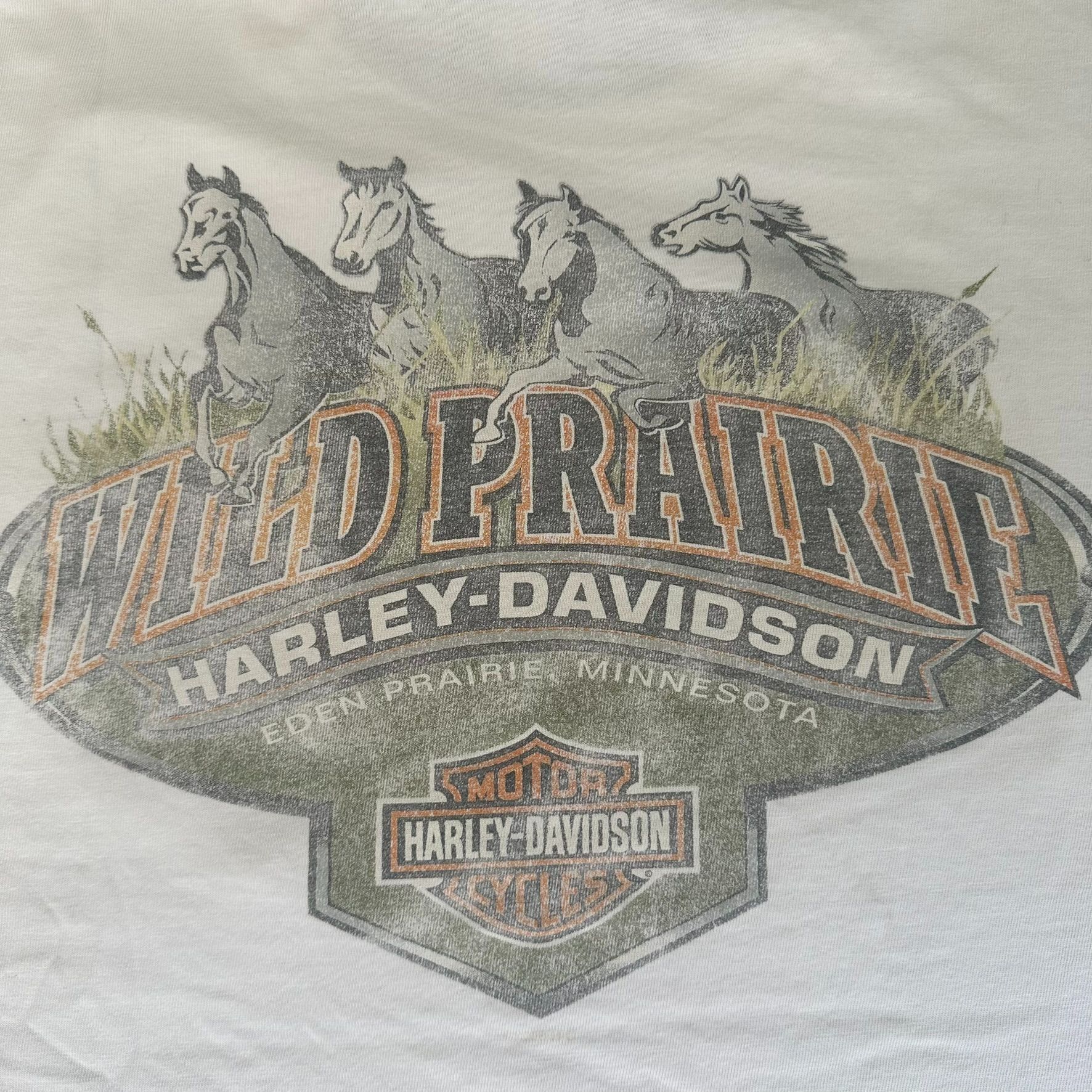 Harley Davidson Vintage Y2K Harley Davidson T-Shirt Motorcycle Biker Tee Size US L / EU 52-54 / 3 - 2 Thumbnail