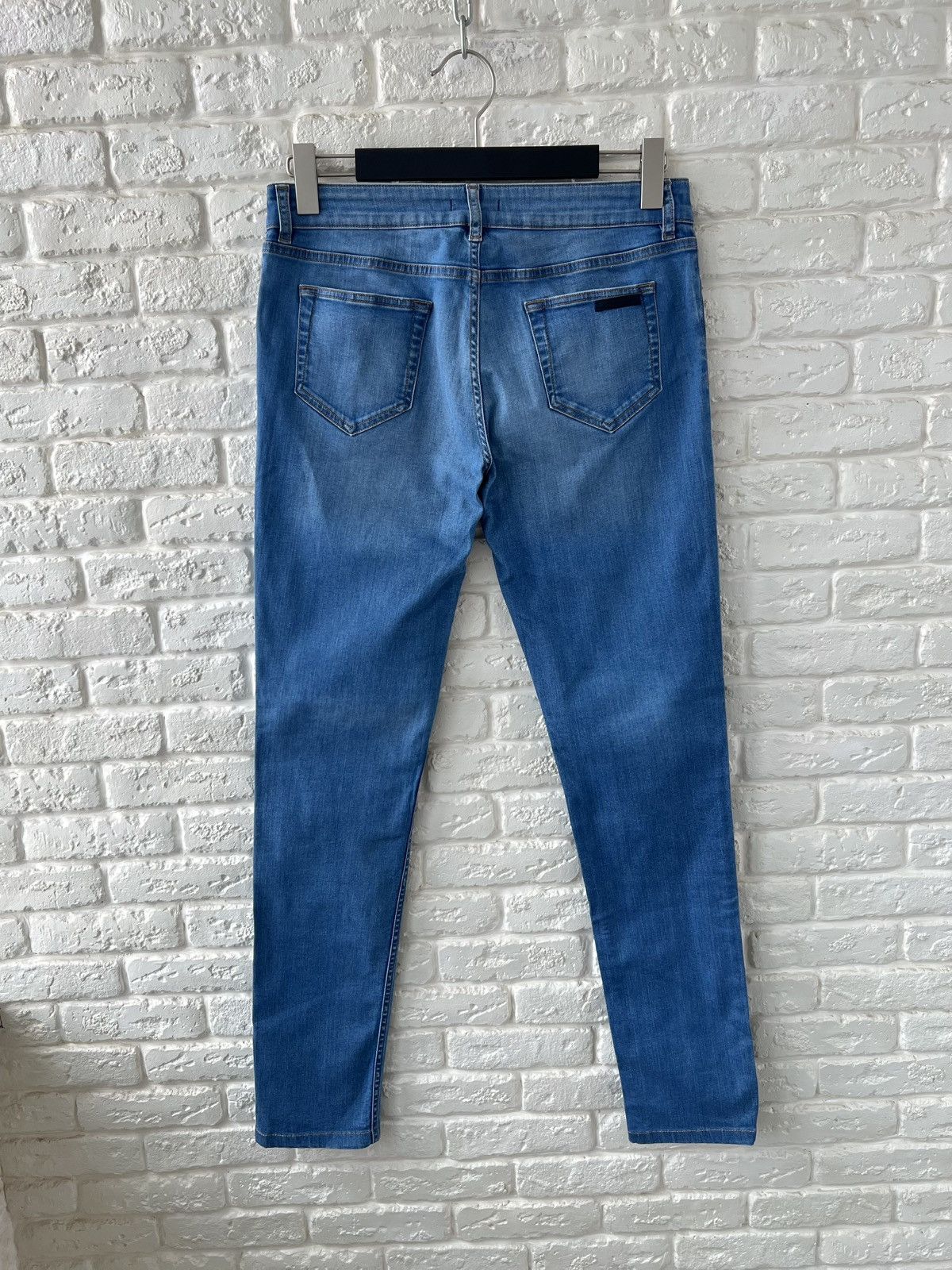 Prada Prada Milano Logo Blue Denim Jeans Size 28" / US 6 / IT 42 - 1 Thumbnail