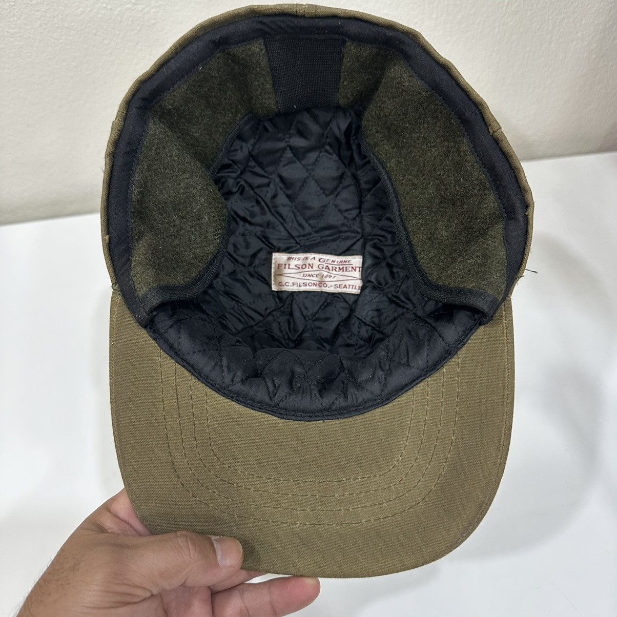 Filson ‼️YES‼️ VINTAGE WORWEAR FILSON GARMENT CAP Size ONE SIZE - 7 Thumbnail