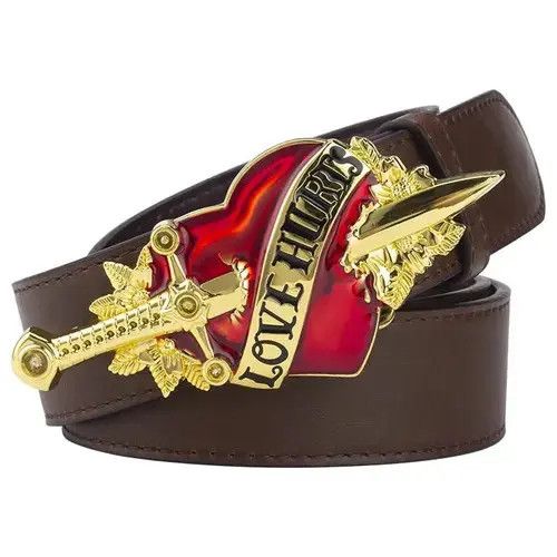 Other Belt Red Heart Arrow Love Hurts Size ONE SIZE - 3 Thumbnail