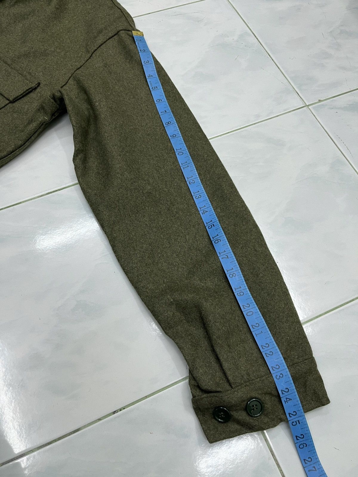 Vintage 🔥🔥🔥STEALS VTG TACCONI SPA MILITARY WOOL JACKET Size US M / EU 48-50 / 2 - 12 Thumbnail