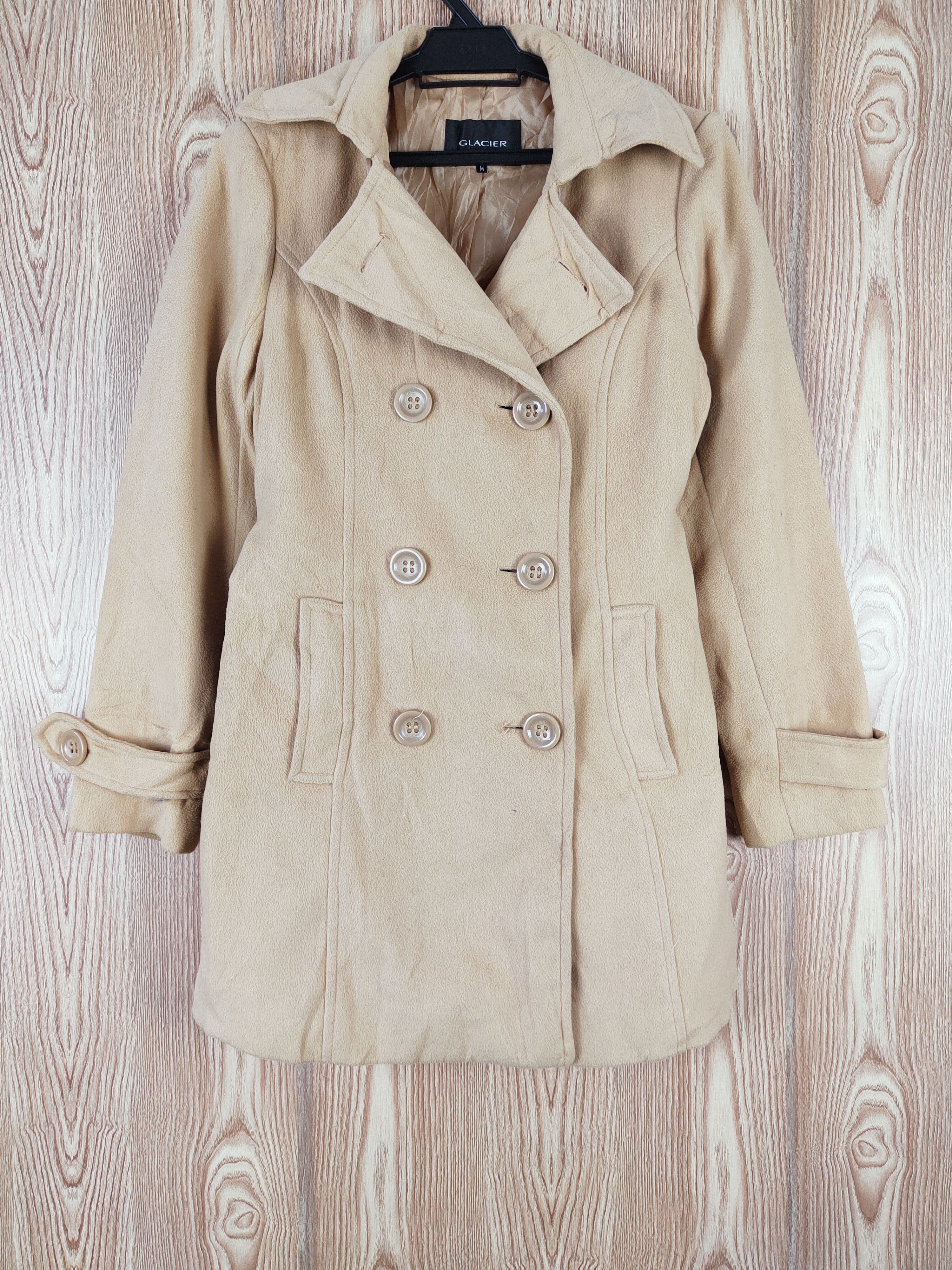 Japanese Brand × Vintage Glacier Brown Coats (Winter Comfortable fabric) Size M / US 6-8 / IT 42-44 - 1 Thumbnail