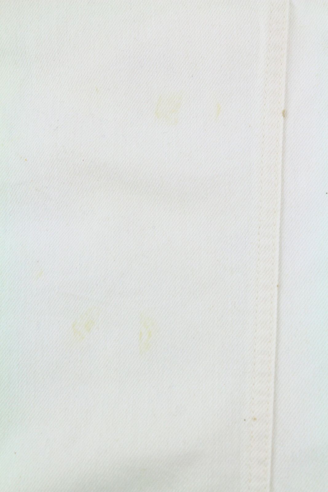 Nudie Jeans BILLY L Pitch White Worn Denim Polo Neck Jacket 83692 Size US L / EU 52-54 / 3 - 10 Thumbnail