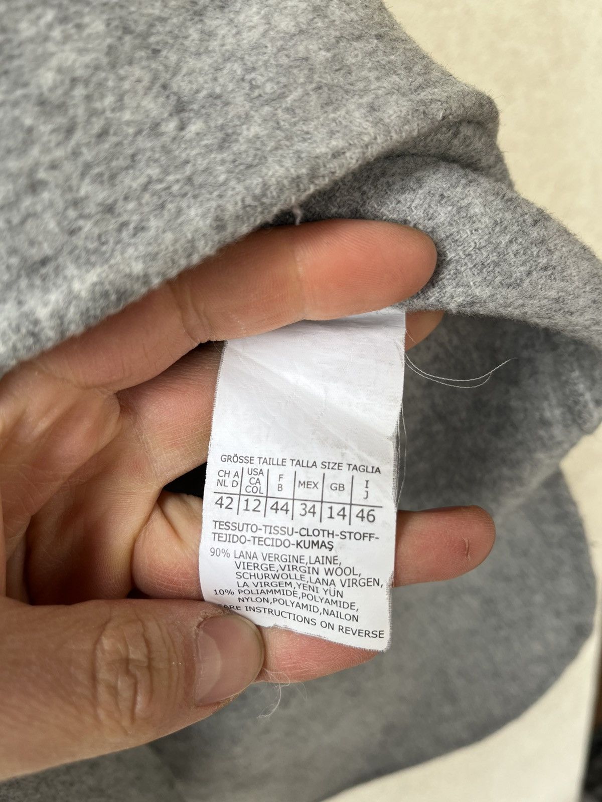 Max Mara × Weekend Max Mara Weekend Max Mara Wool Trench Coat Jacket Snap Close Size XL / US 12-14 / IT 48-50 - 15 Thumbnail