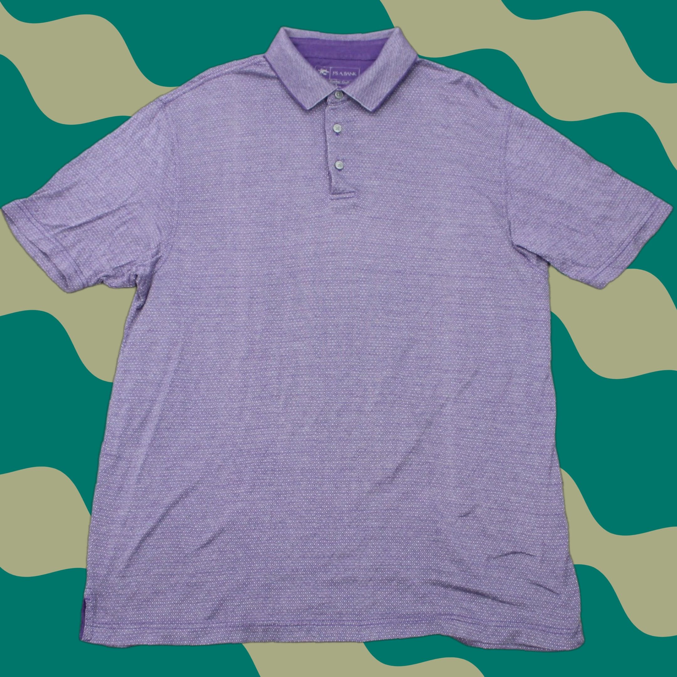 Jos. A. Bank Jos. A. Bank Leadbetter Golf Polo Shirt Mens Large Purple 100% Cotton S/S Pullover Size US L / EU 52-54 / 3 - 1 Thumbnail