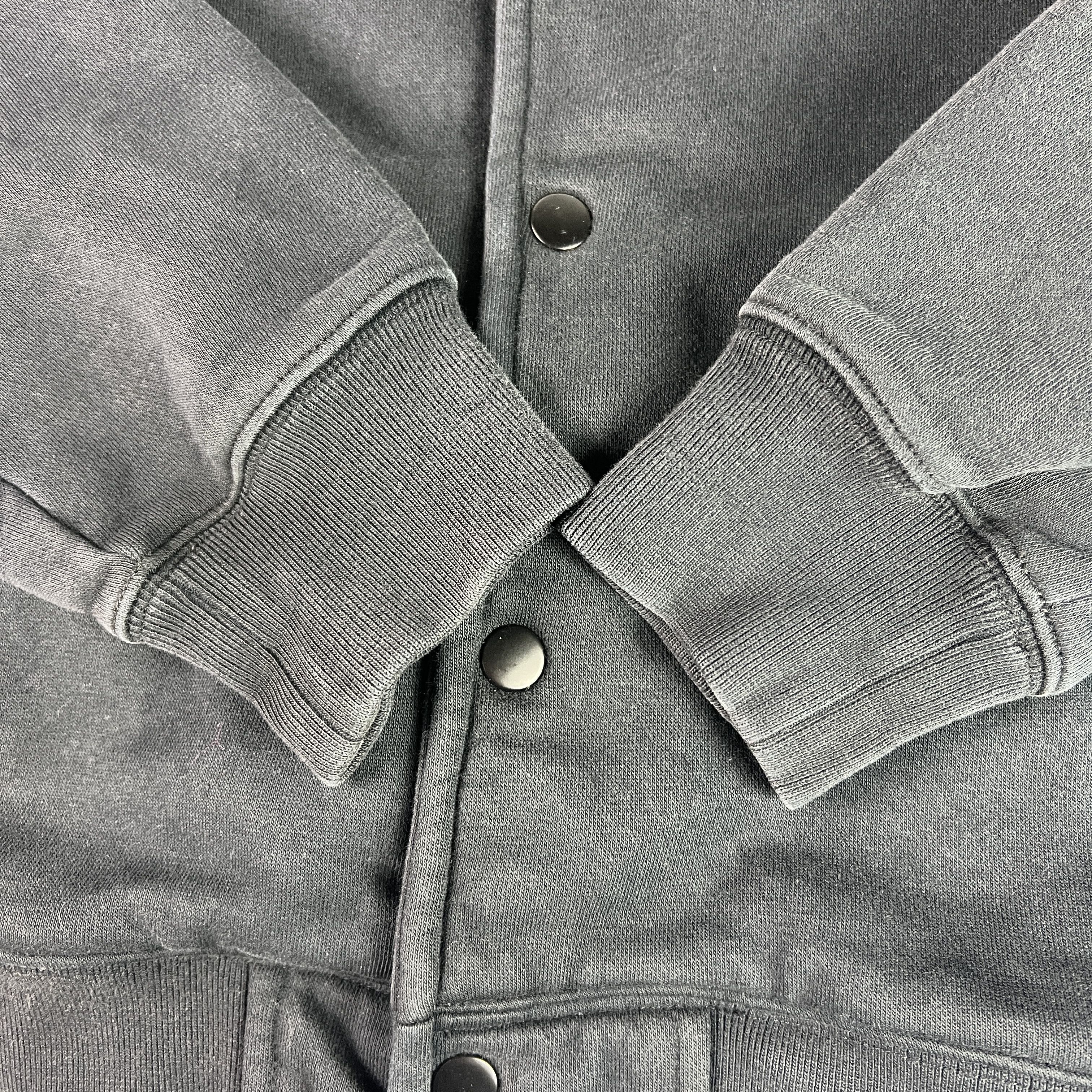 Nike SB Nike SB Skateboarding Jacket Black Faded Snap Button Bomber Size US M / EU 48-50 / 2 - 2 Thumbnail