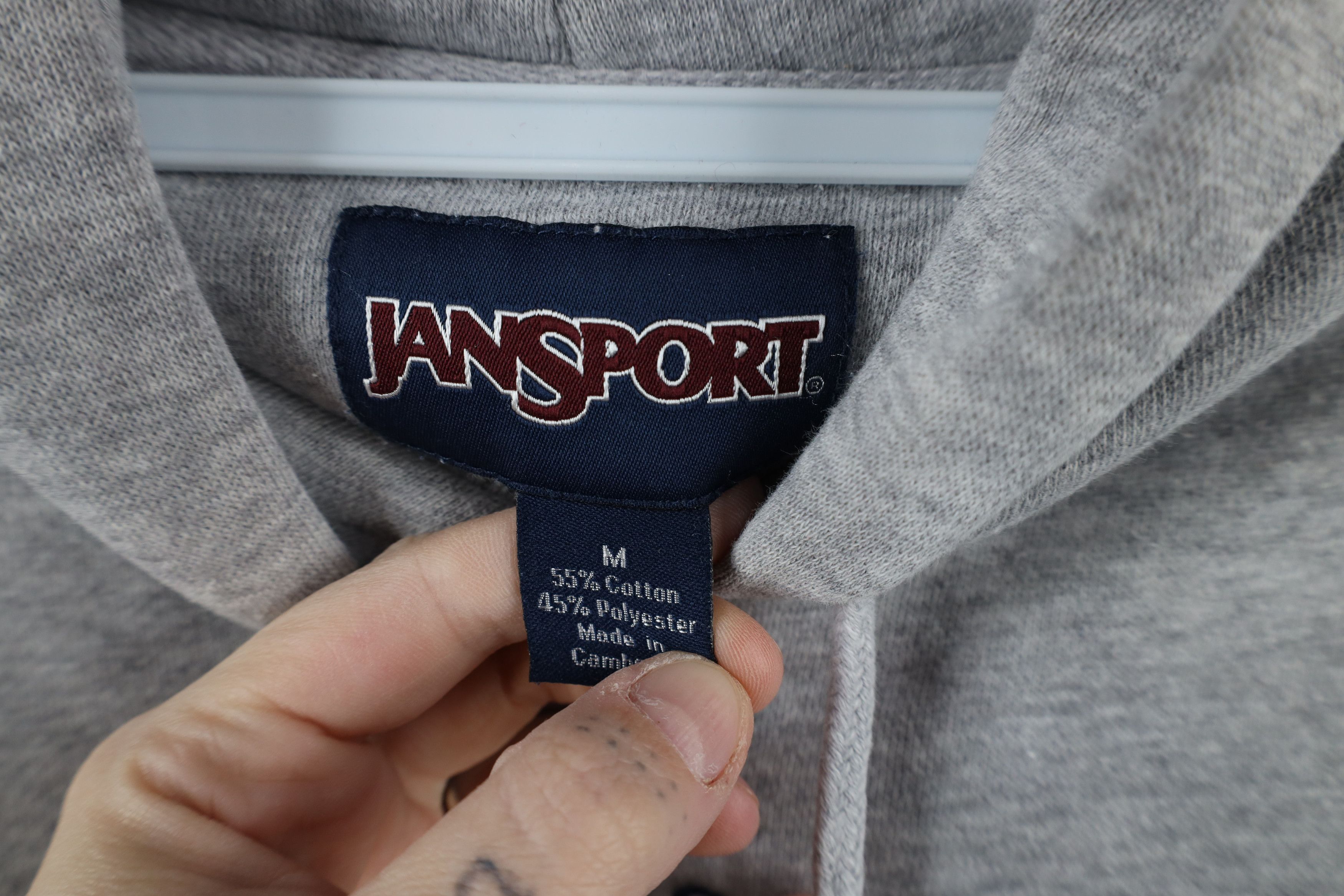 Vintage Vintage 90s University of Toledo Hoodie Sweatshirt Gray Size M / US 6-8 / IT 42-44 - 9 Thumbnail