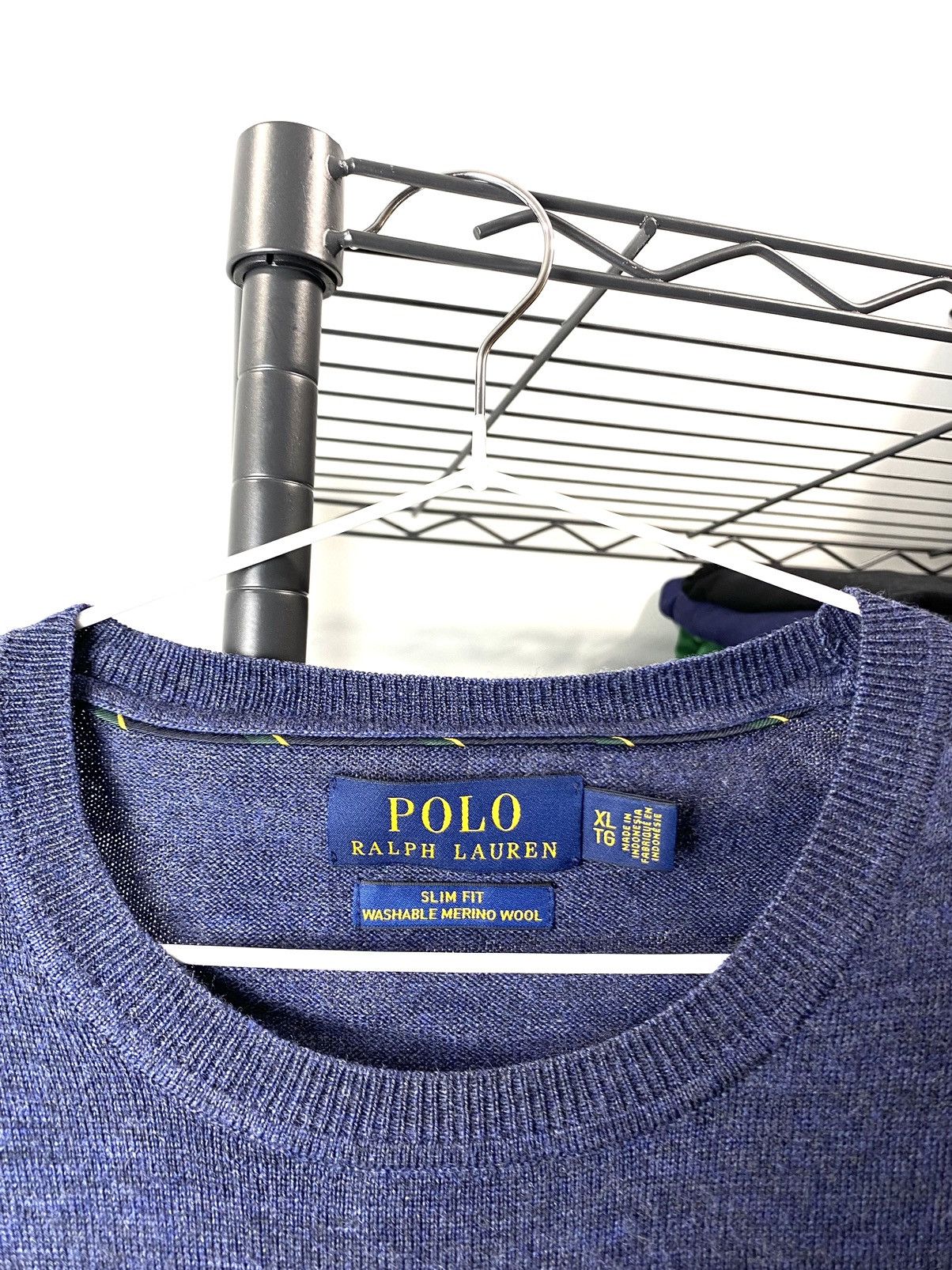 Polo Ralph Lauren Polo Ralph Lauren Merino Wool Sweater Size US XL / EU 56 / 4 - 4 Thumbnail