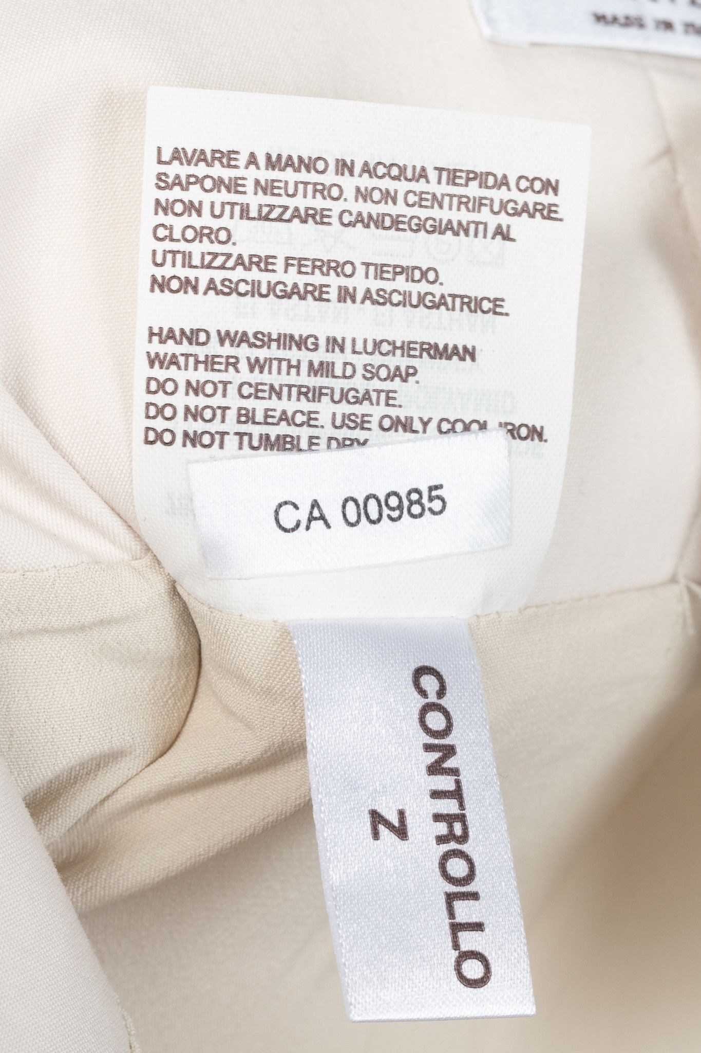 Brunello Cucinelli Brunello Cucinelli Ivory Pleated-Waist Cotton Pencil Skirt Size 27" / US 4 / IT 40 - 9 Thumbnail