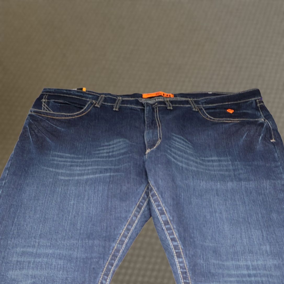 Wrangler VINTAGE Wrangler FR 20X Jeans Flame Resistant Dark Wash Denim Boot NEW 44x32 Men Size US 44 / EU 60 - 1 Thumbnail