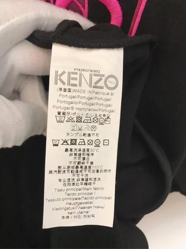 Kenzo KENZO Embroidered Logo Sweatshirt Dress Size S / US 4 / IT 40 - 4 Thumbnail