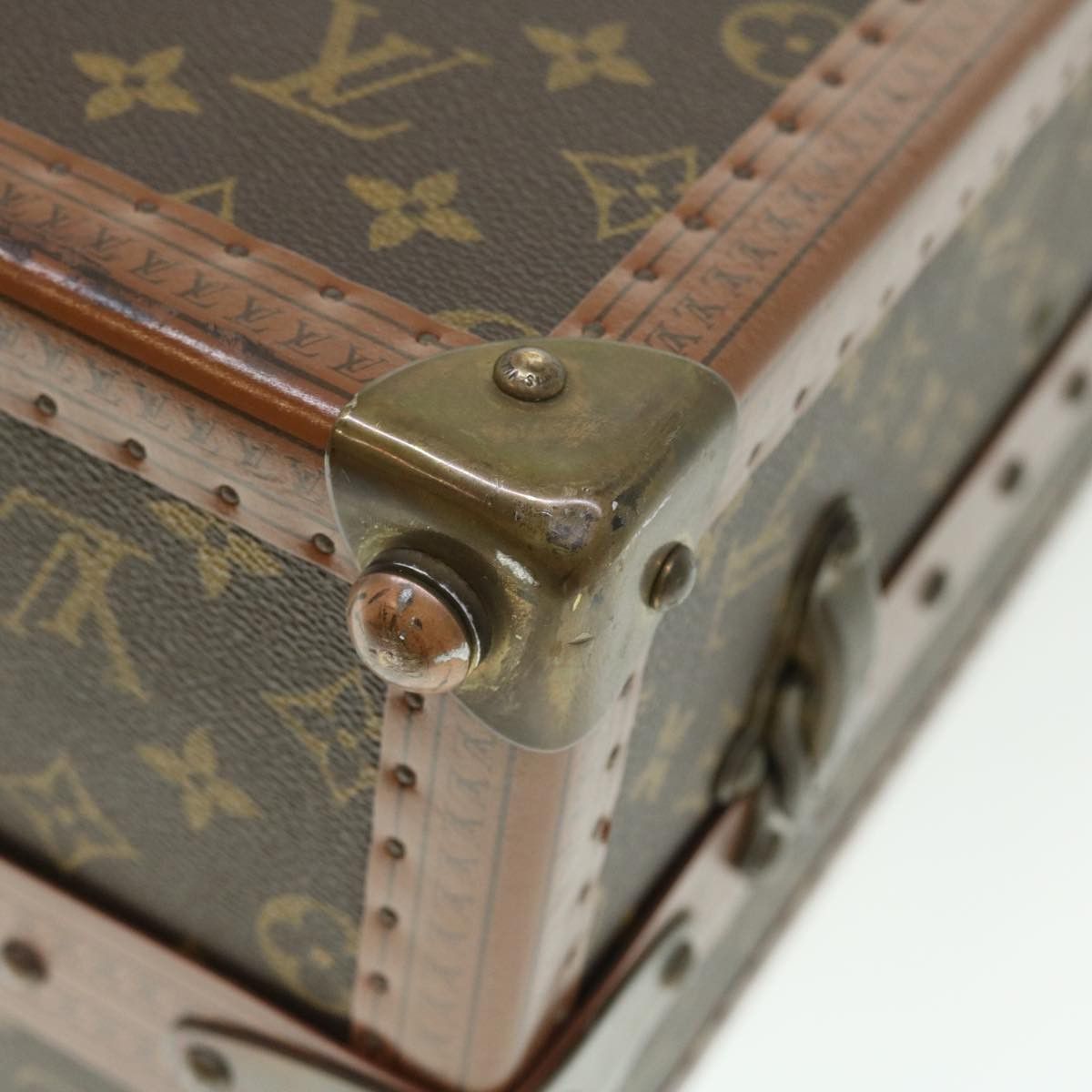 LOUIS VUITTON Monogram Gemine Shoes Trunk M21626