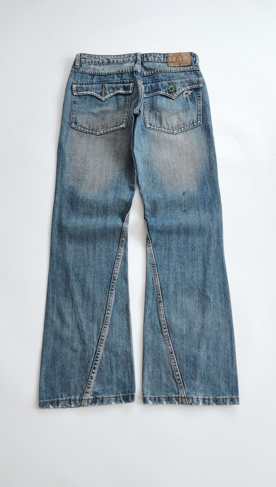 Vintage America & First Bootcut Vintage Denim Jeans Size US 30 / EU 46 - 5 Thumbnail