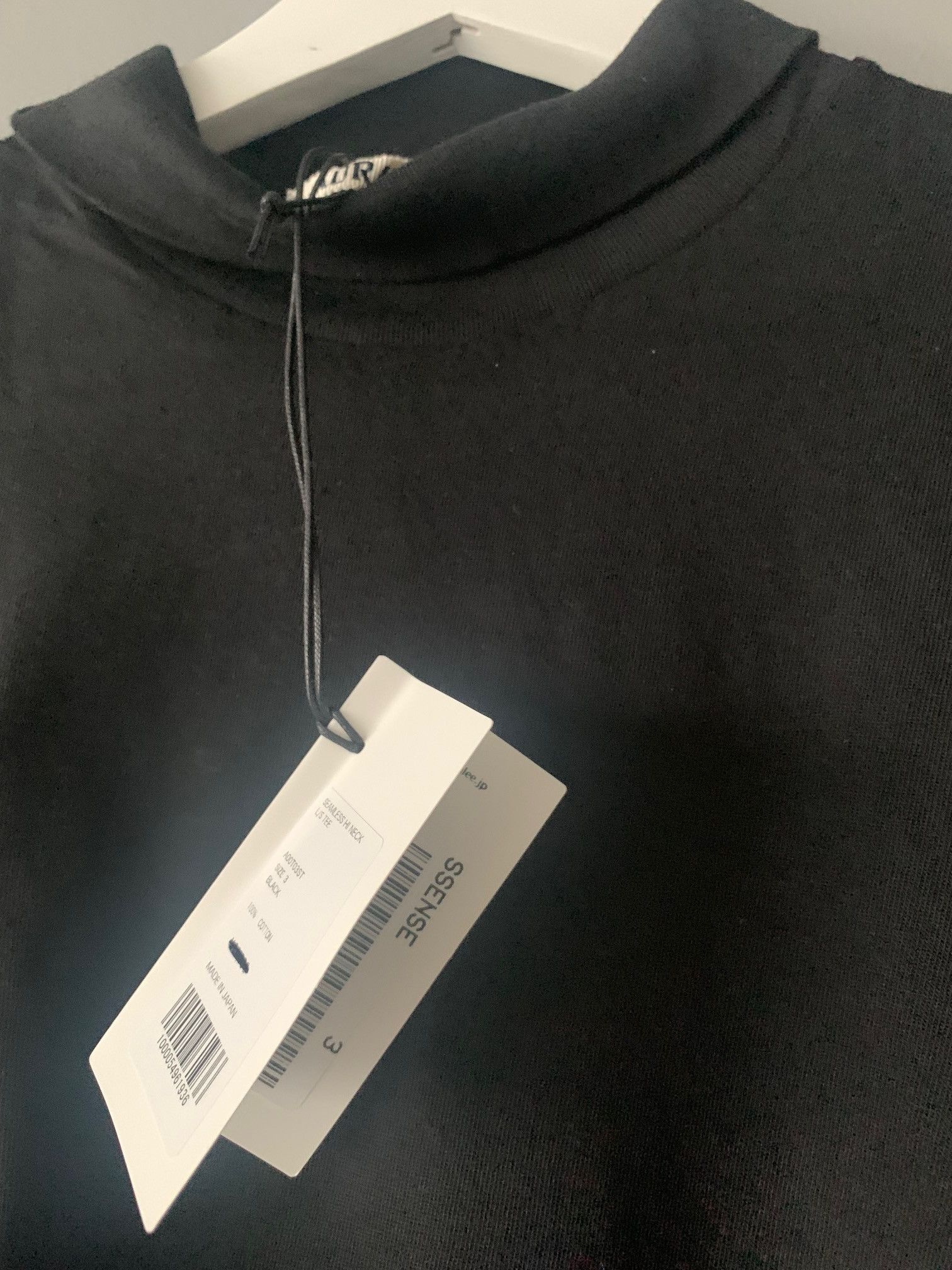 Auralee Auralee Black Seamless Turtleneck Size US M / EU 48-50 / 2 - 5 Thumbnail