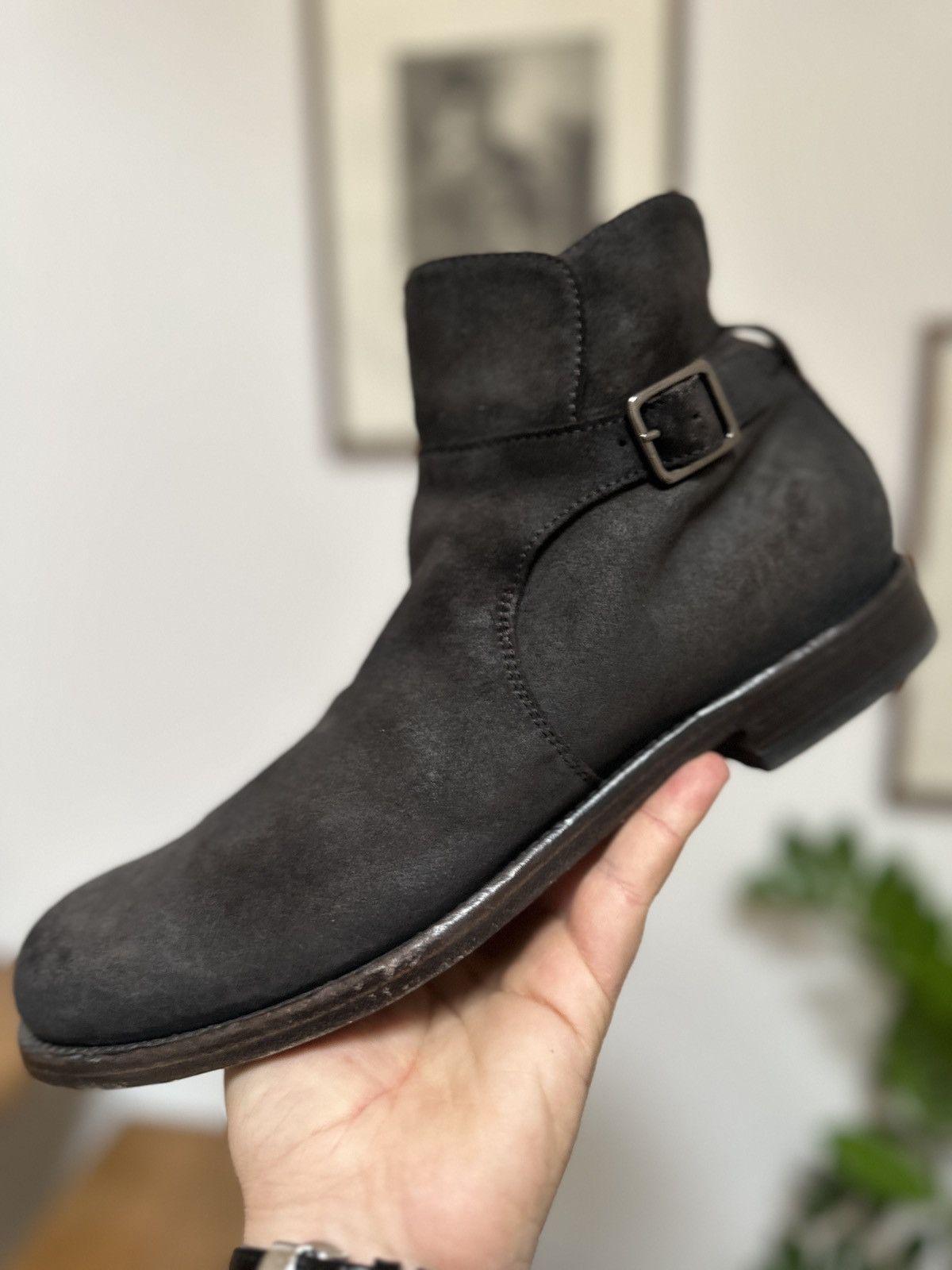 Officine Creative Officine Creative Handmade Suede Boots - Size 41 IT Size US 8 / EU 41 - 1 Thumbnail