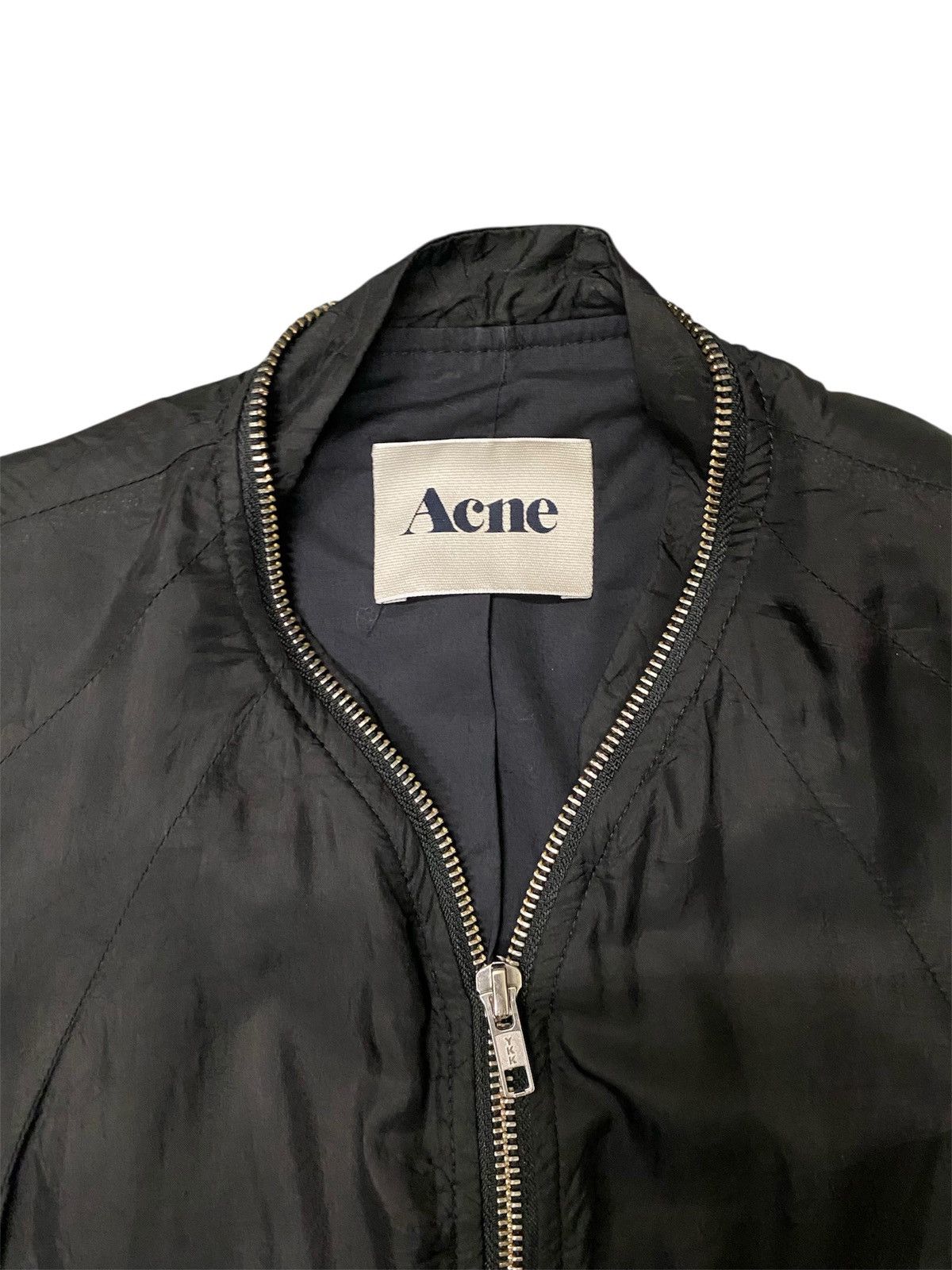 Acne Studios ACNE Studios Zip Design Blouson Jacket Black DARK SS11 Size US S / EU 44-46 / 1 - 3 Thumbnail