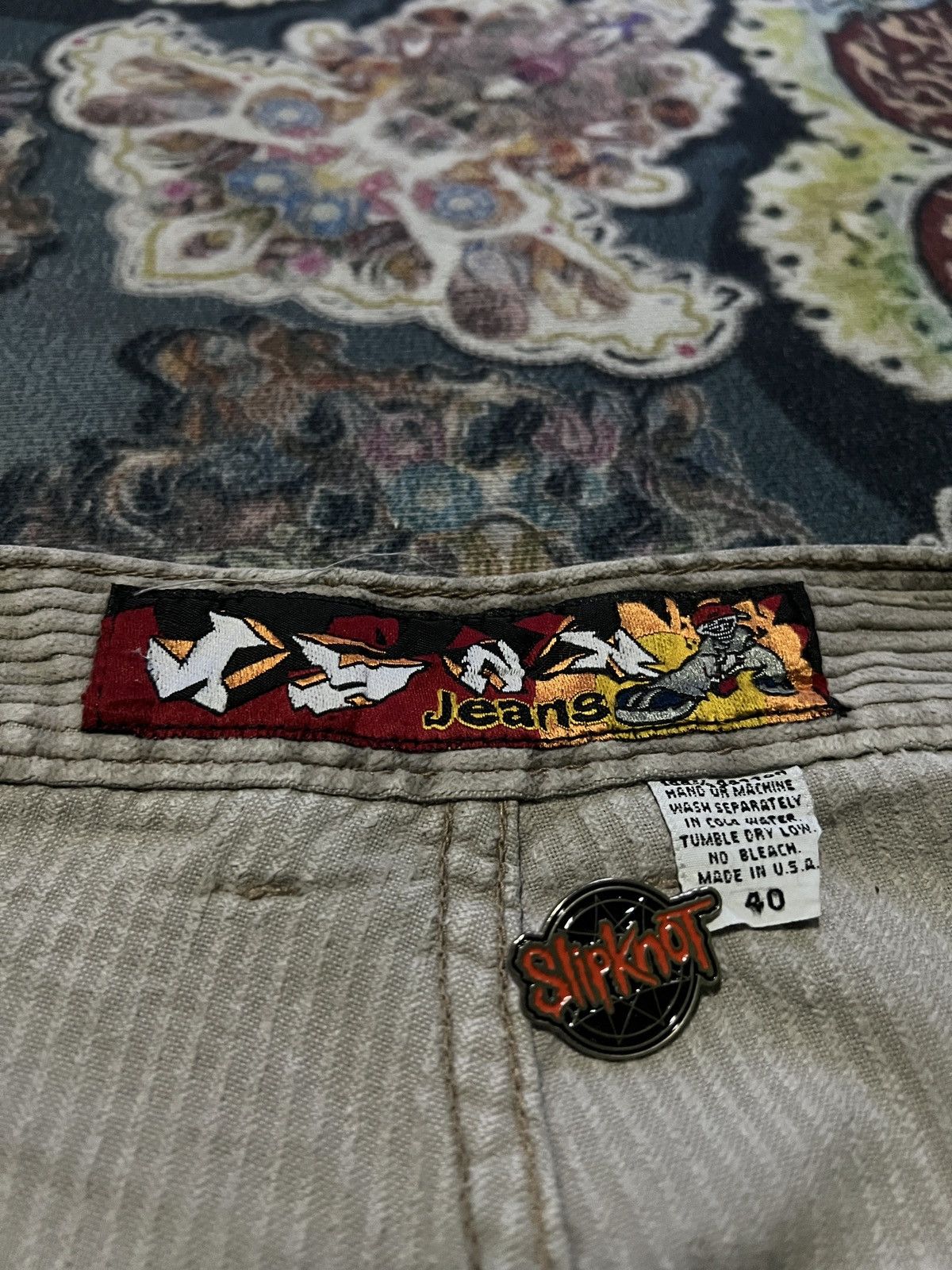 Other VINTAGE 90's JYNX JEANS CORDUROY BIG POCKET BAGGY PANTS Size US 40 / EU 56 - 5 Thumbnail