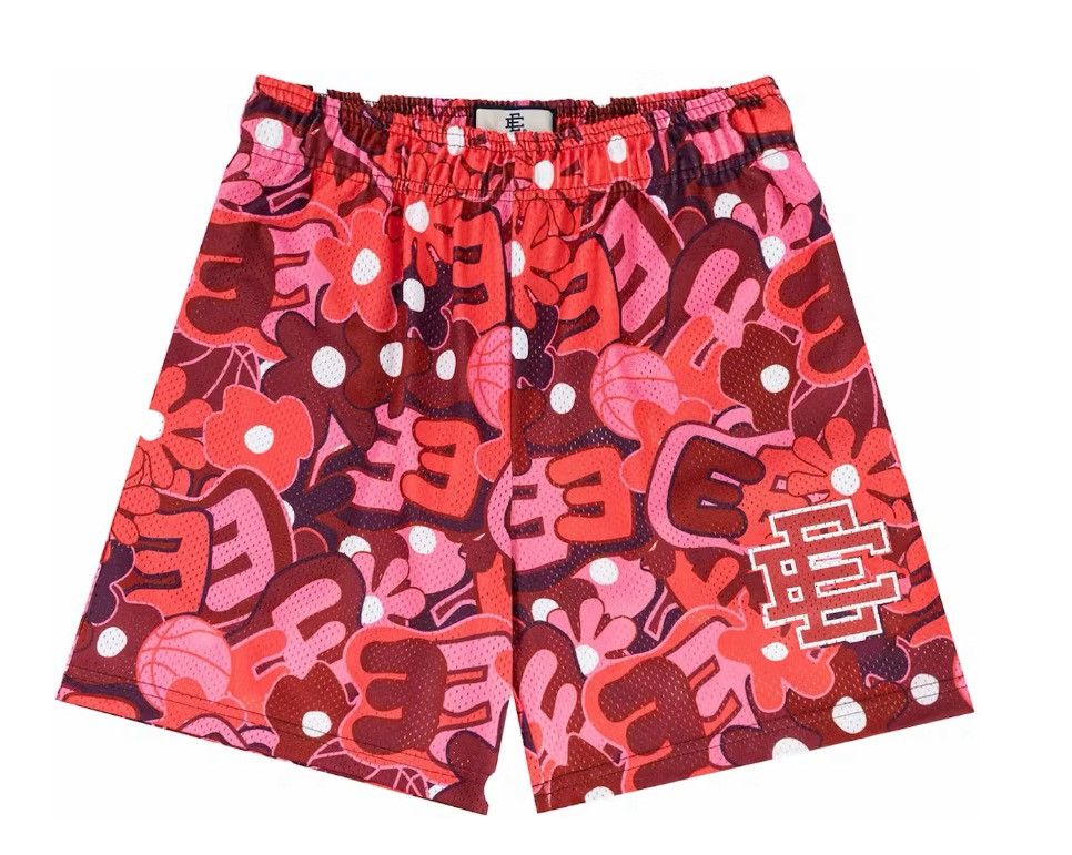 Eric Emanuel Eric Emanuel EE red Hawaiian shorts shorts medium Size US 30 / EU 46 - 1 Thumbnail