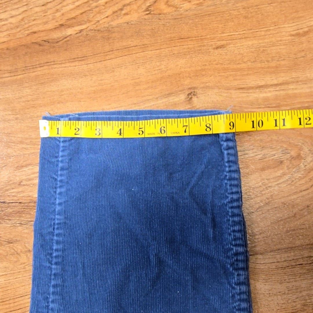 Vintage Vintage Dakota Corduroy Pants Blue Straight Leg W36 70s Size US 36 / EU 52 - 15 Thumbnail