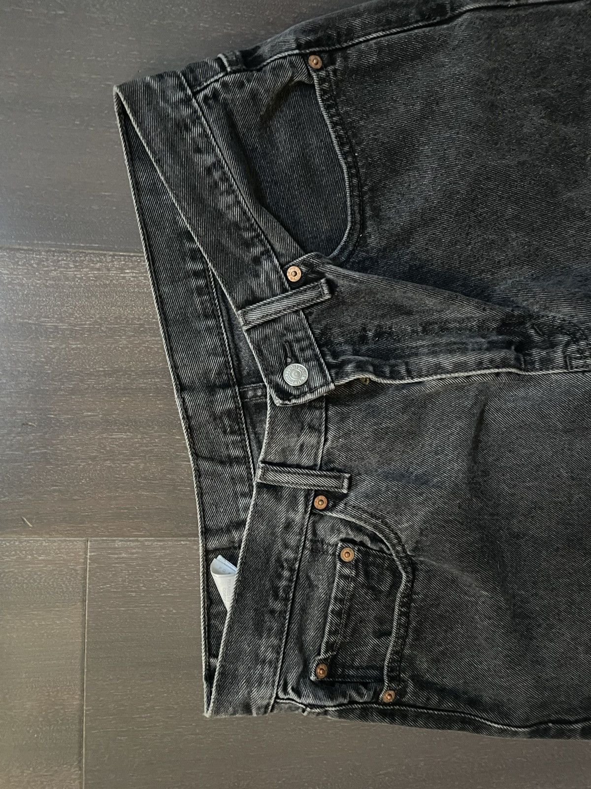 Levi's black 550 Levis relaxed fit jeans Size US 34 / EU 50 - 2 Thumbnail