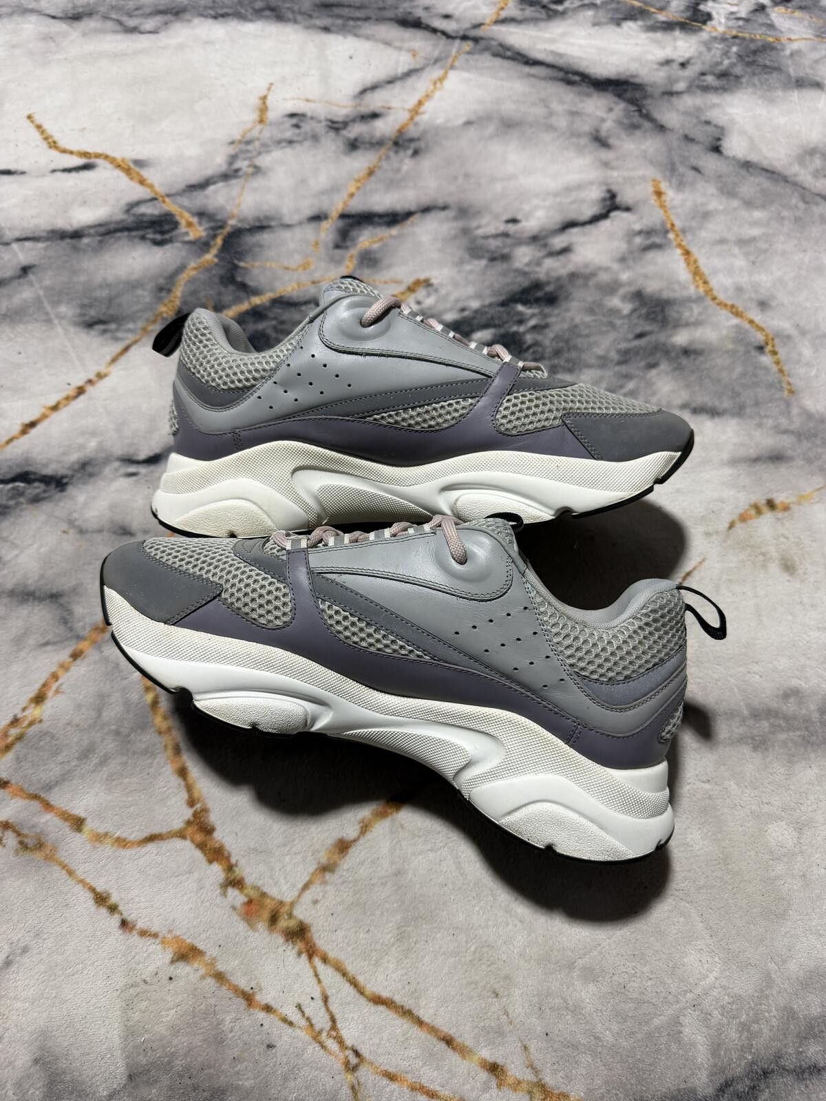 Dior Dior B22 Grey White - Sz 11US Size US 11 / EU 44 - 4 Thumbnail