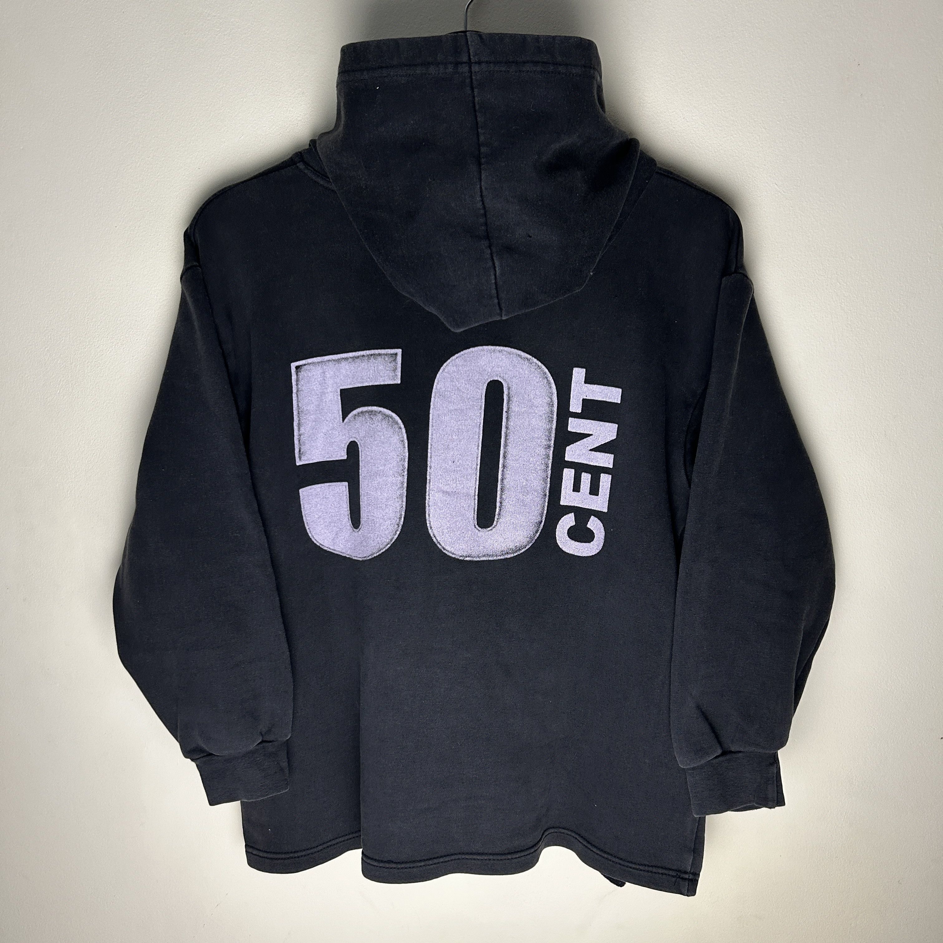 Band Tees Vintage 50 Cent Rap Hoodie Size US M / EU 48-50 / 2 - 2 Thumbnail