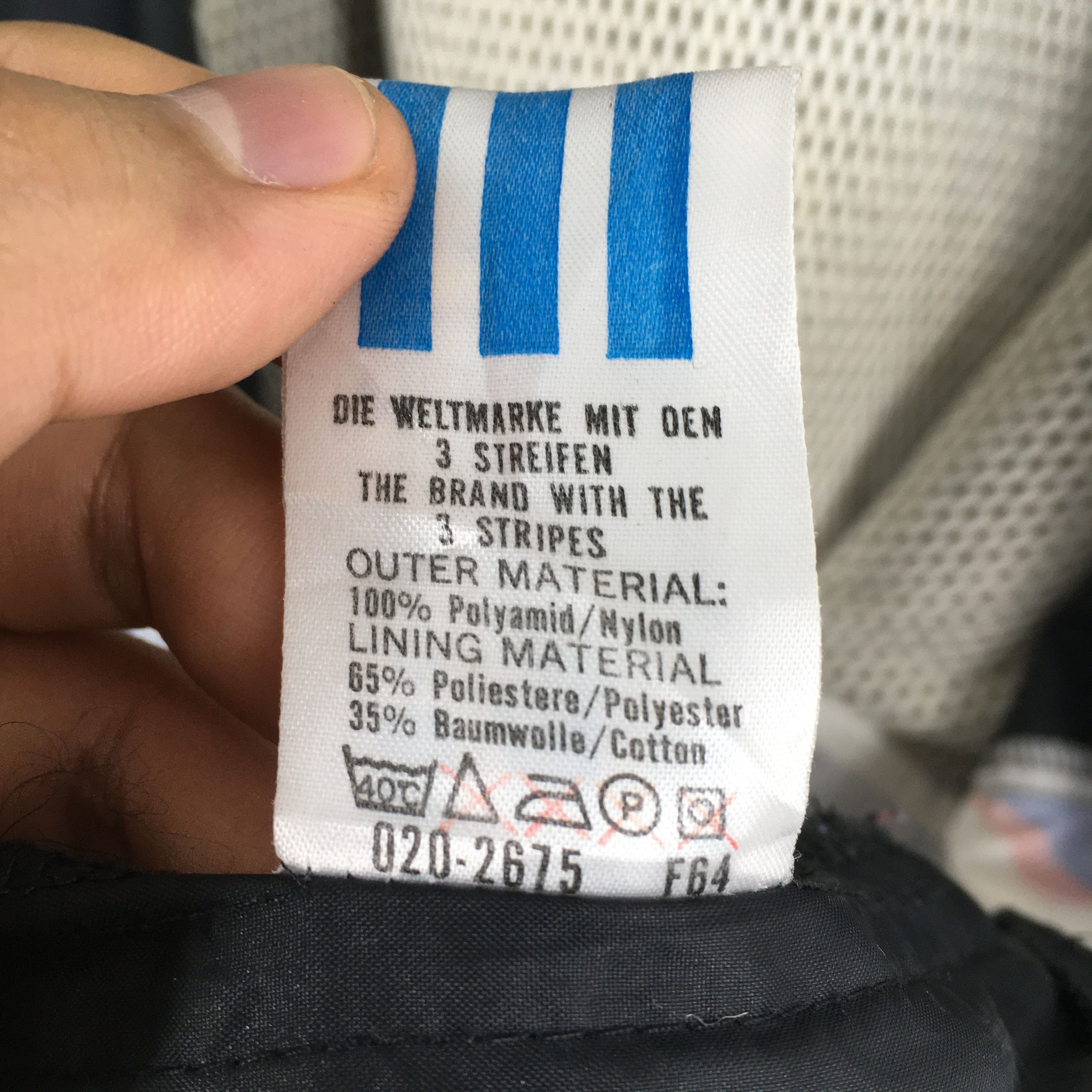 Adidas Vintage Adidas Trefoil Windbreaker Jacket Hoodie XLarge Size US XL / EU 56 / 4 - 7 Thumbnail