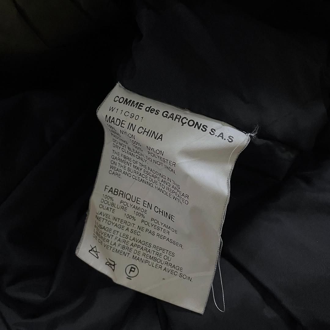 Comme des Garcons COMME des GARCONS Padding Nylon Balloon Long Coat W11C901 Size XS / US 0-2 / IT 36-38 - 16 Thumbnail