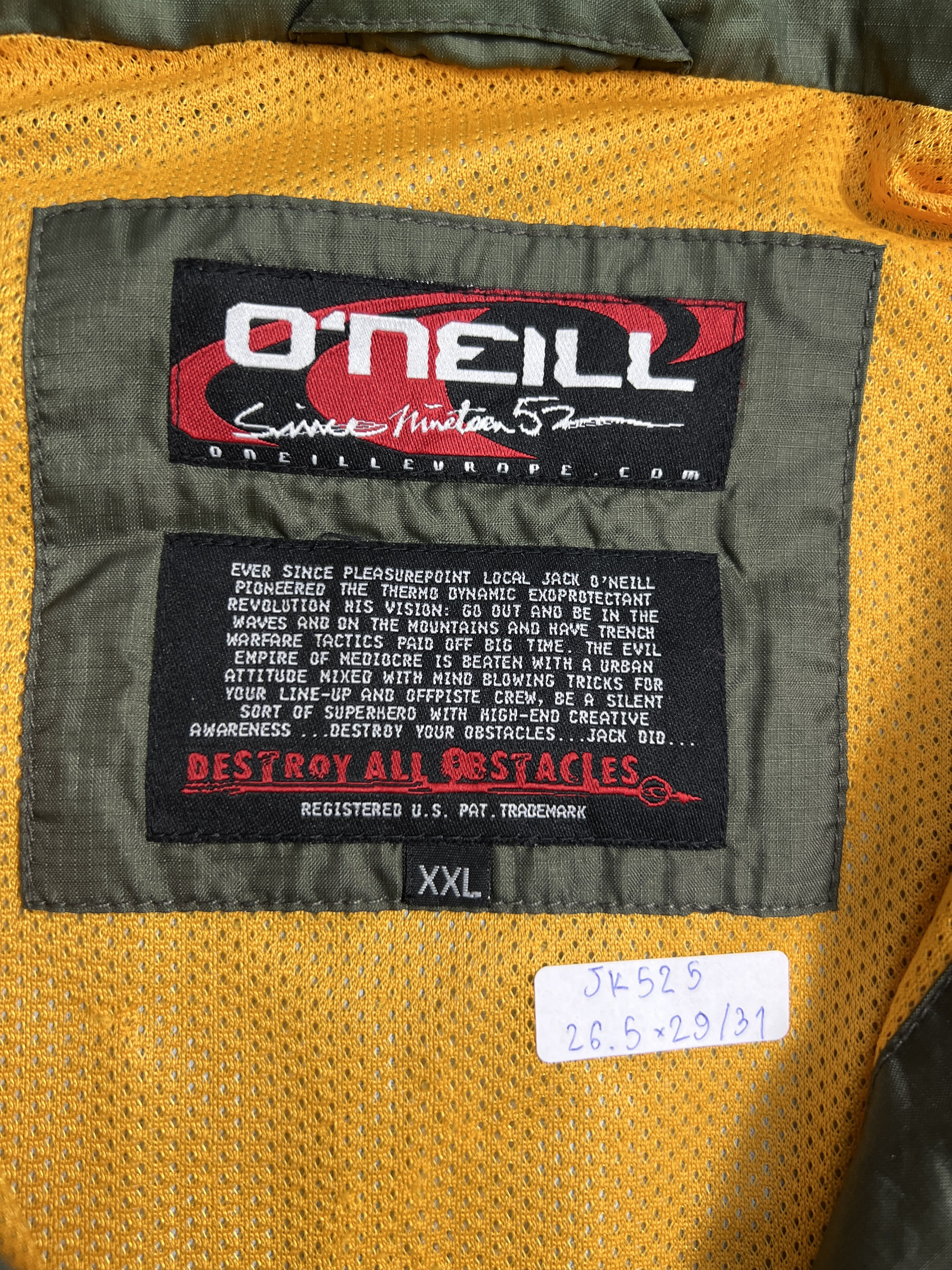 O'Neill Vintage O'Neill Nylon Lined Jacket (XXL) JK525 Size US XXL / EU 58 / 5 - 3 Thumbnail