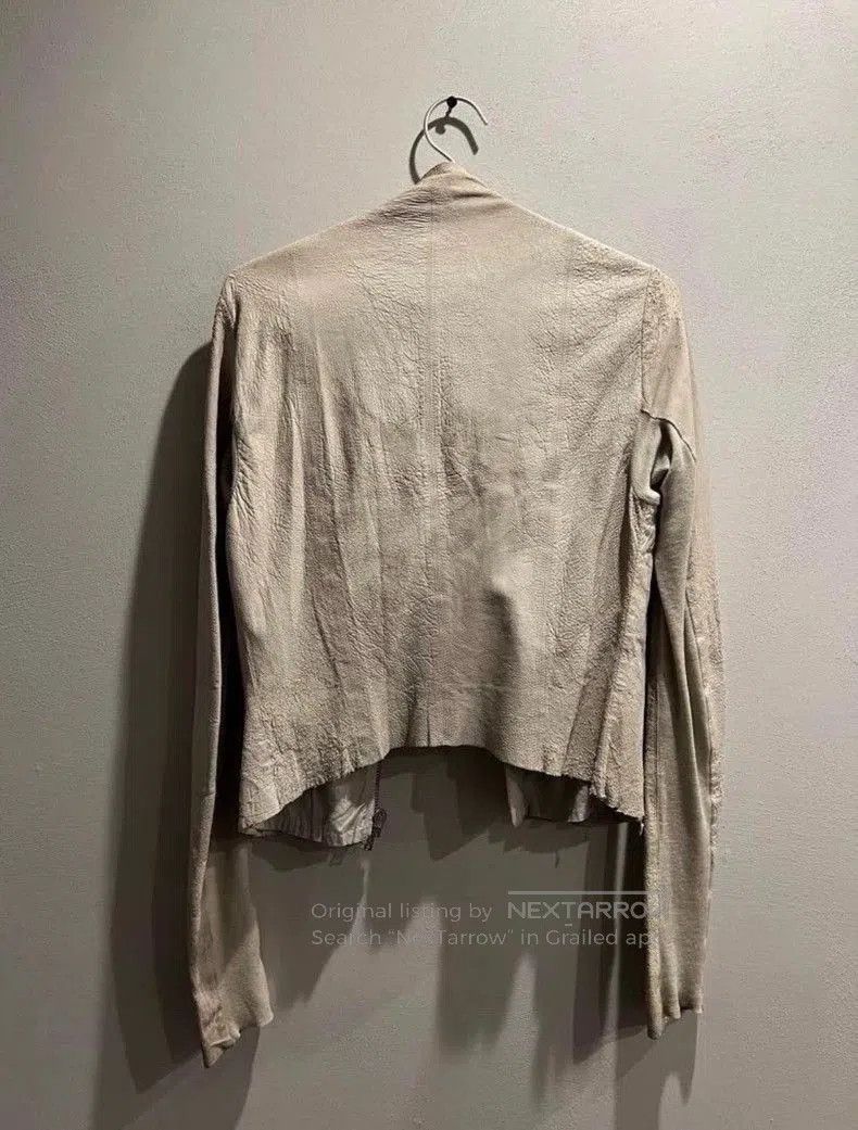 Rick Owens Rick Owens Pearl Leather Jacket - dmc. Size US S / EU 44-46 / 1 - 2 Thumbnail