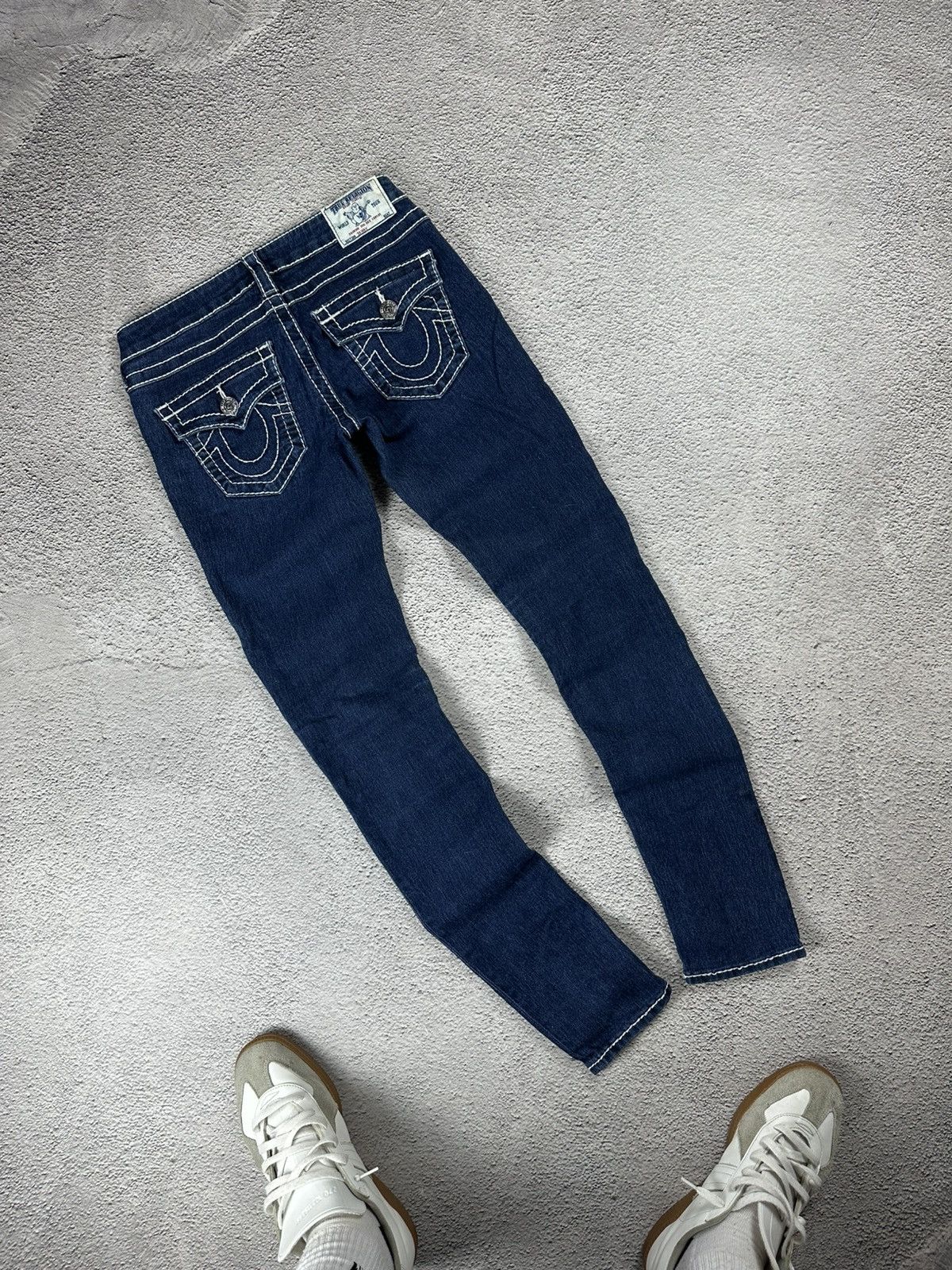 True Religion True Religion Skinny Denim Jeans Old Money Style Y2K Size 30" / US 8 / IT 44 - 1 Thumbnail