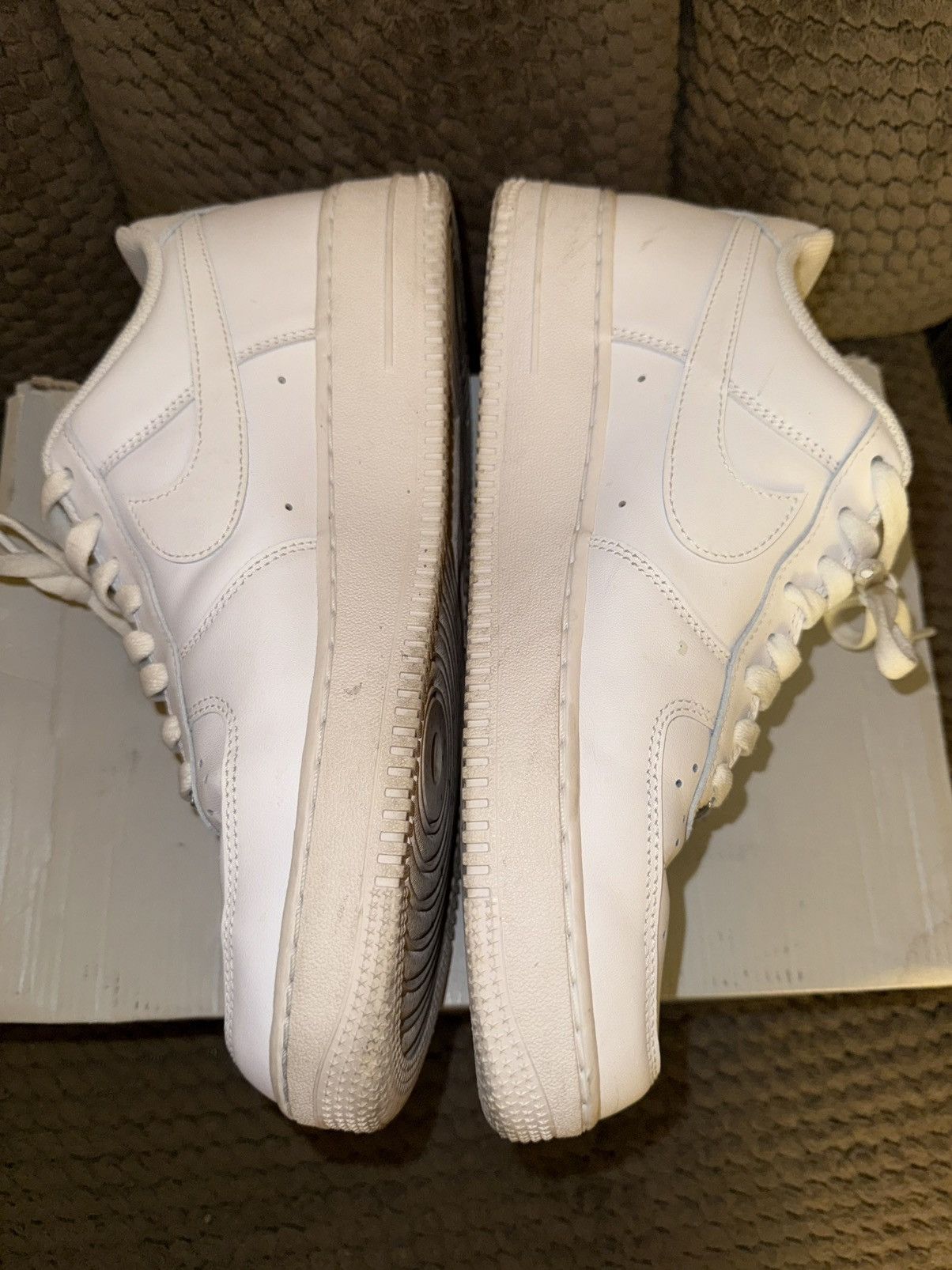 Nike Nike Air Force 1 ‘07 Low, White AF1, size 10, EXC in OG Box! Size US 10 / EU 43 - 8 Thumbnail