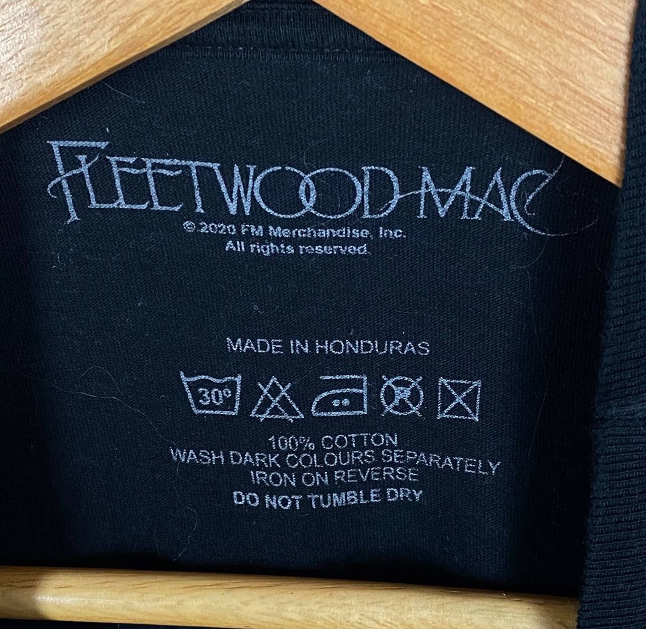 Band Tees Fleetwood Mac Tee Men's Size US 10/12 Black Short Sleeve ` Size US L / EU 52-54 / 3 - 5 Thumbnail