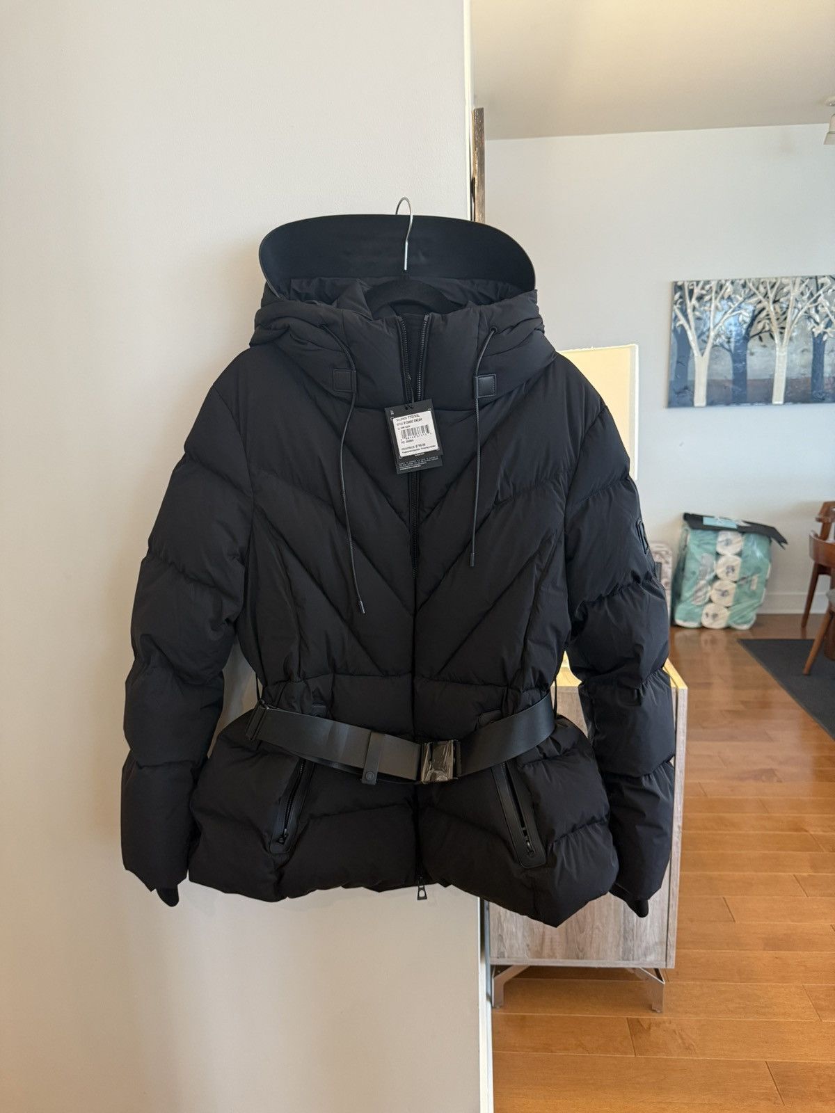 Rudsak BRAND NEW-RUDSAK ENZAH WOMEN'S QUILTED DOWN PUFFER WITH HOOD Size XXL / US 16-18 / IT 52-54 - 1 Thumbnail