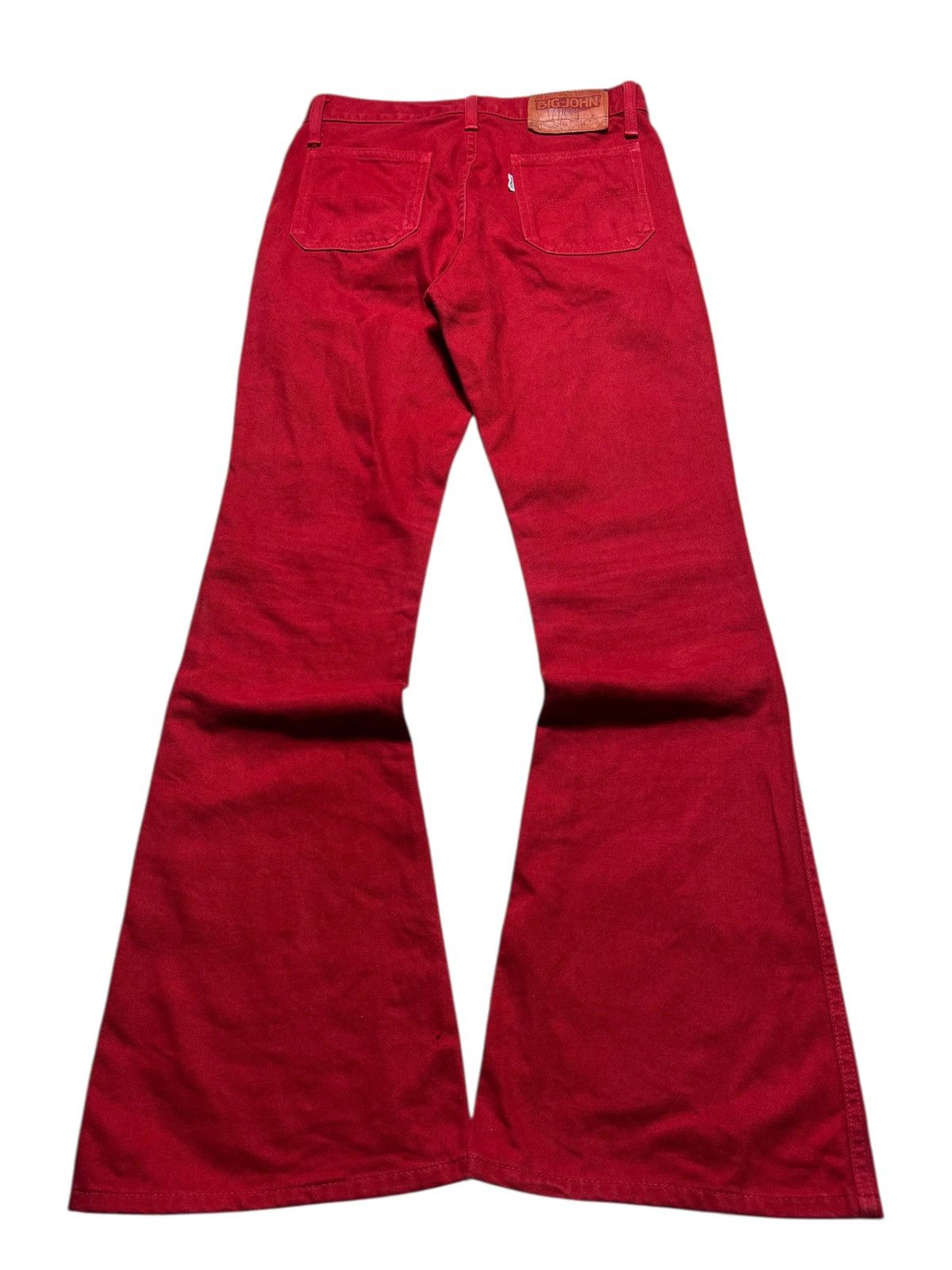Vintage Big John Bootcut Whisker Super Flared Pants Size US 28 / EU 44 - 12 Thumbnail