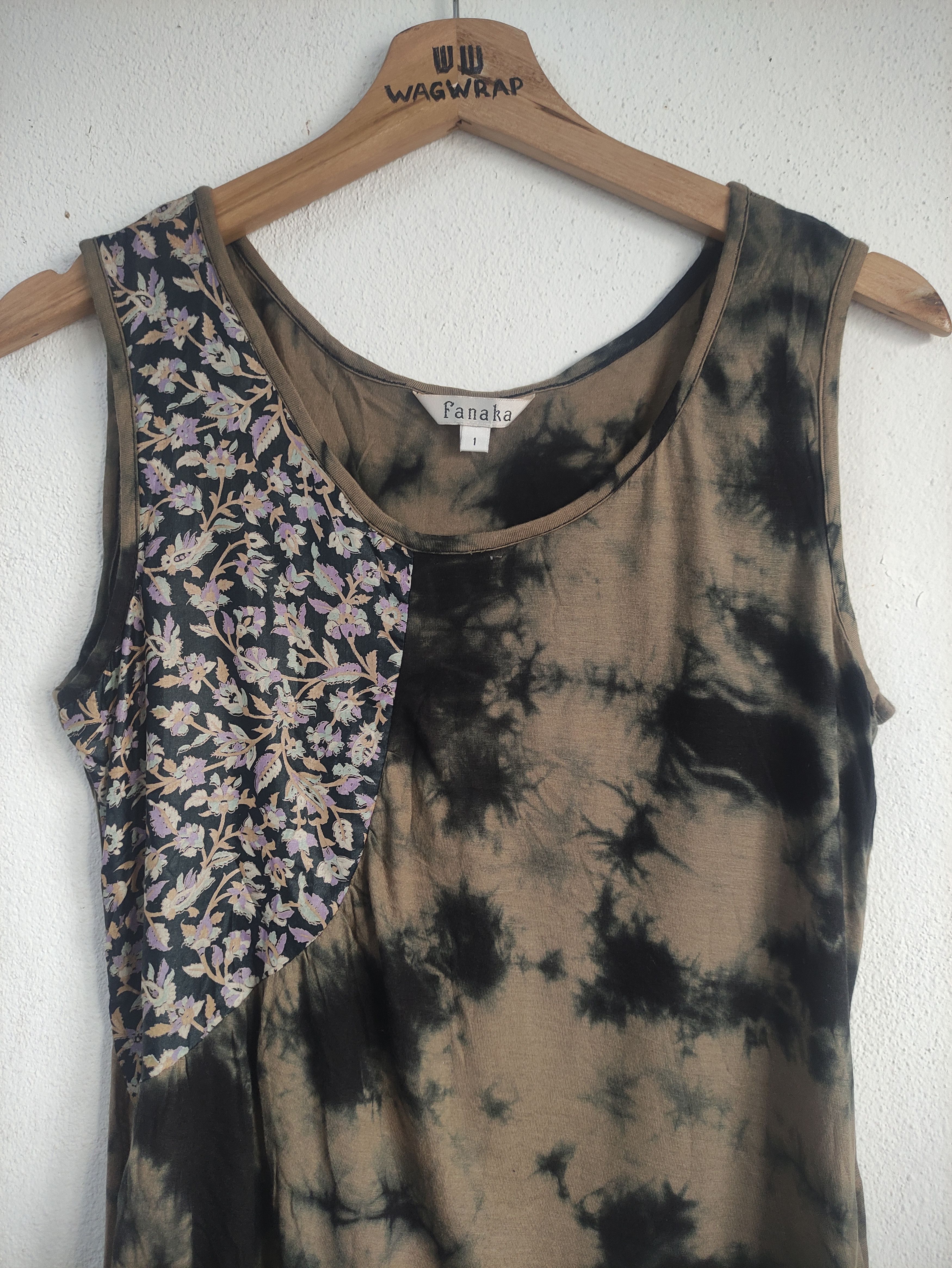 Other FANAKA TIE DYE FLORAL FUSION TANK TOP Size S / US 4 / IT 40 - 2 Thumbnail