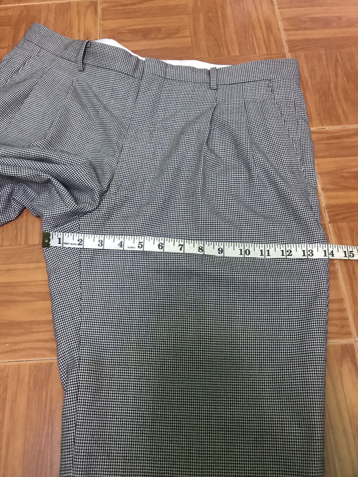 Balenciaga Balenciaga Grey Pleated Slacks Trousers Classic Tailored Fit Size US 35 - 12 Thumbnail