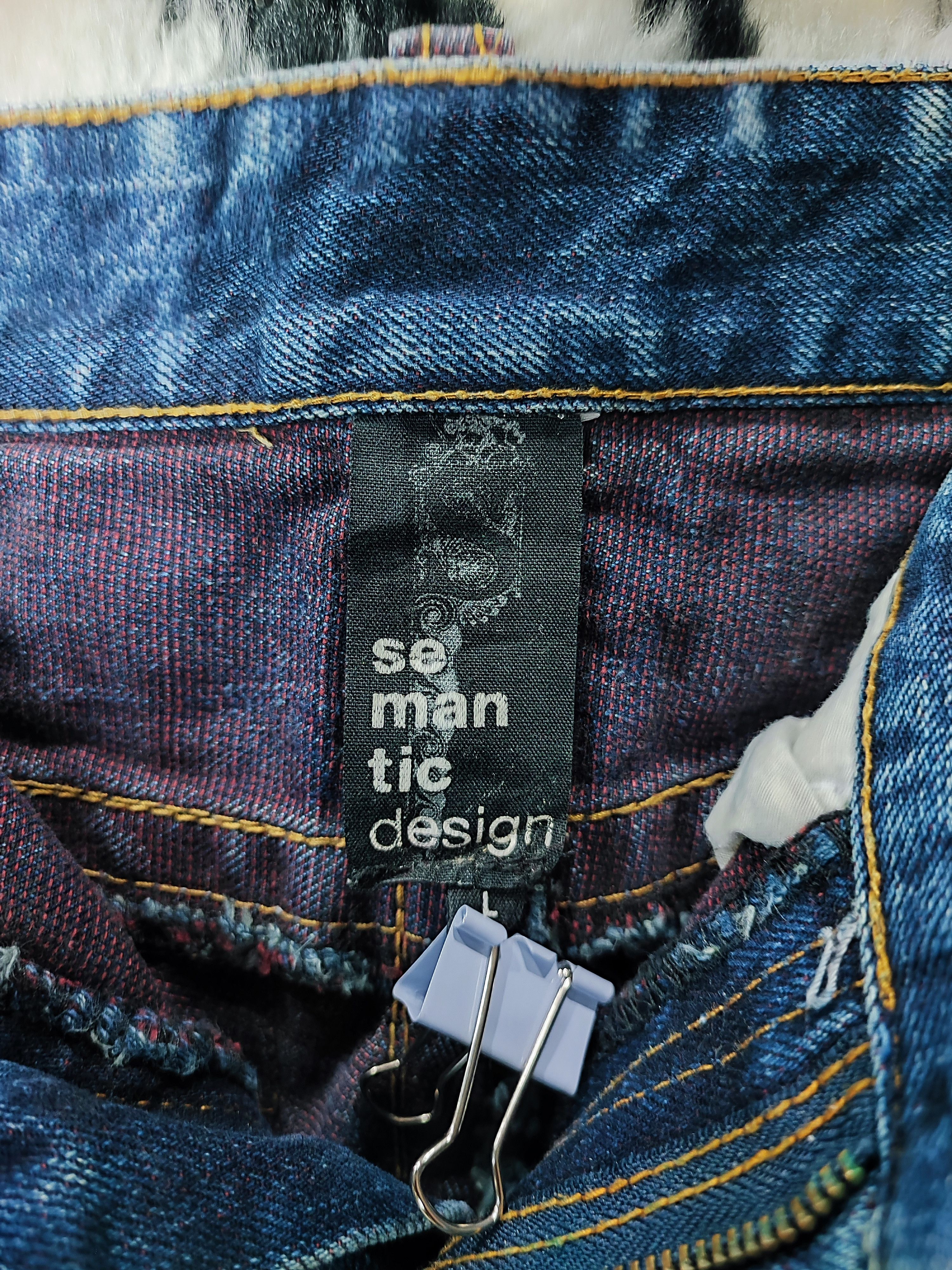 semanticdesign Semantic Design Flared Bootcut Japan Jeans Punk Distressed Size US 32 / EU 48 - 8 Thumbnail