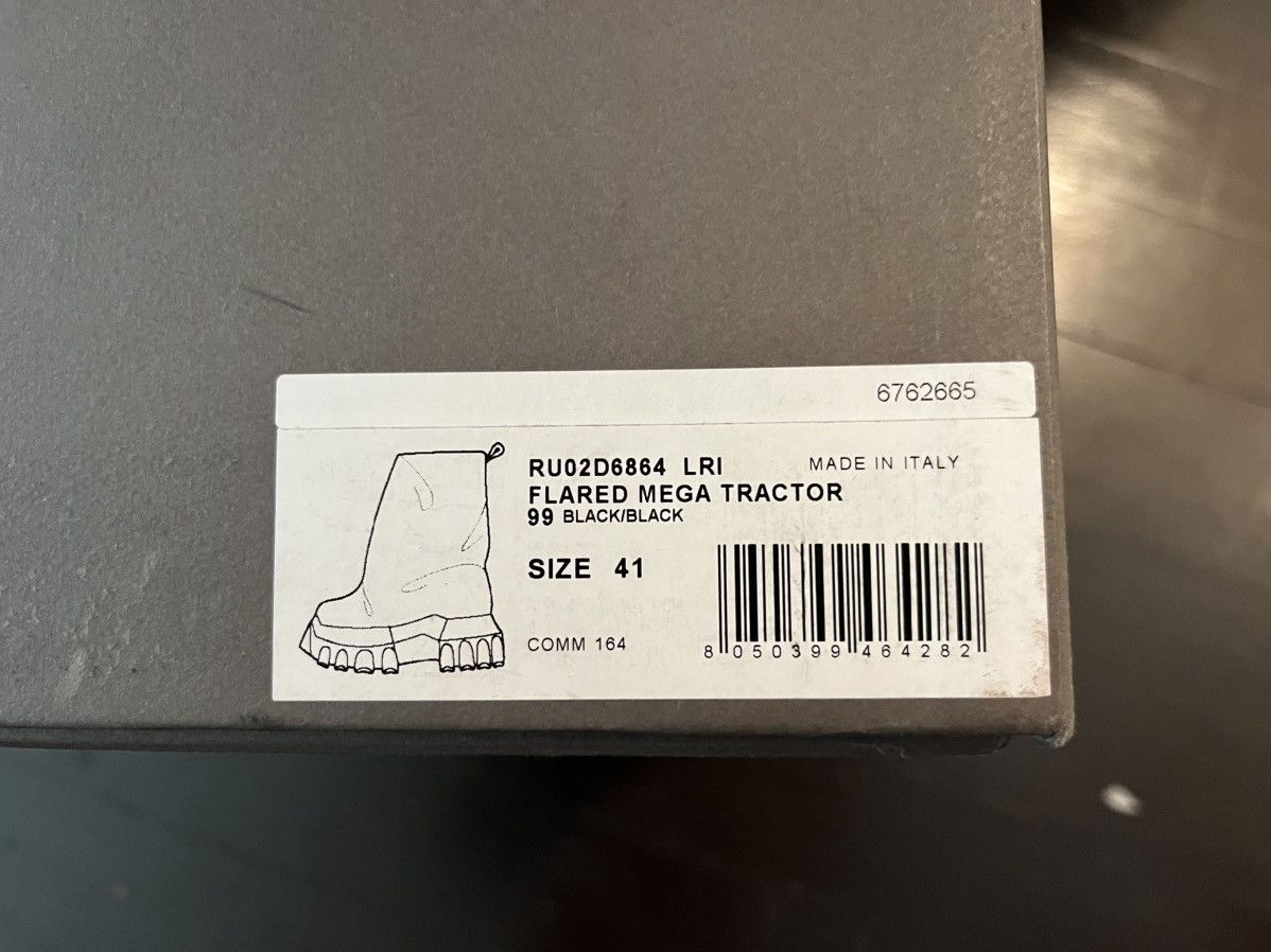 Rick Owens Flared Mega Tractor Size US 8 / EU 41 - 11 Thumbnail